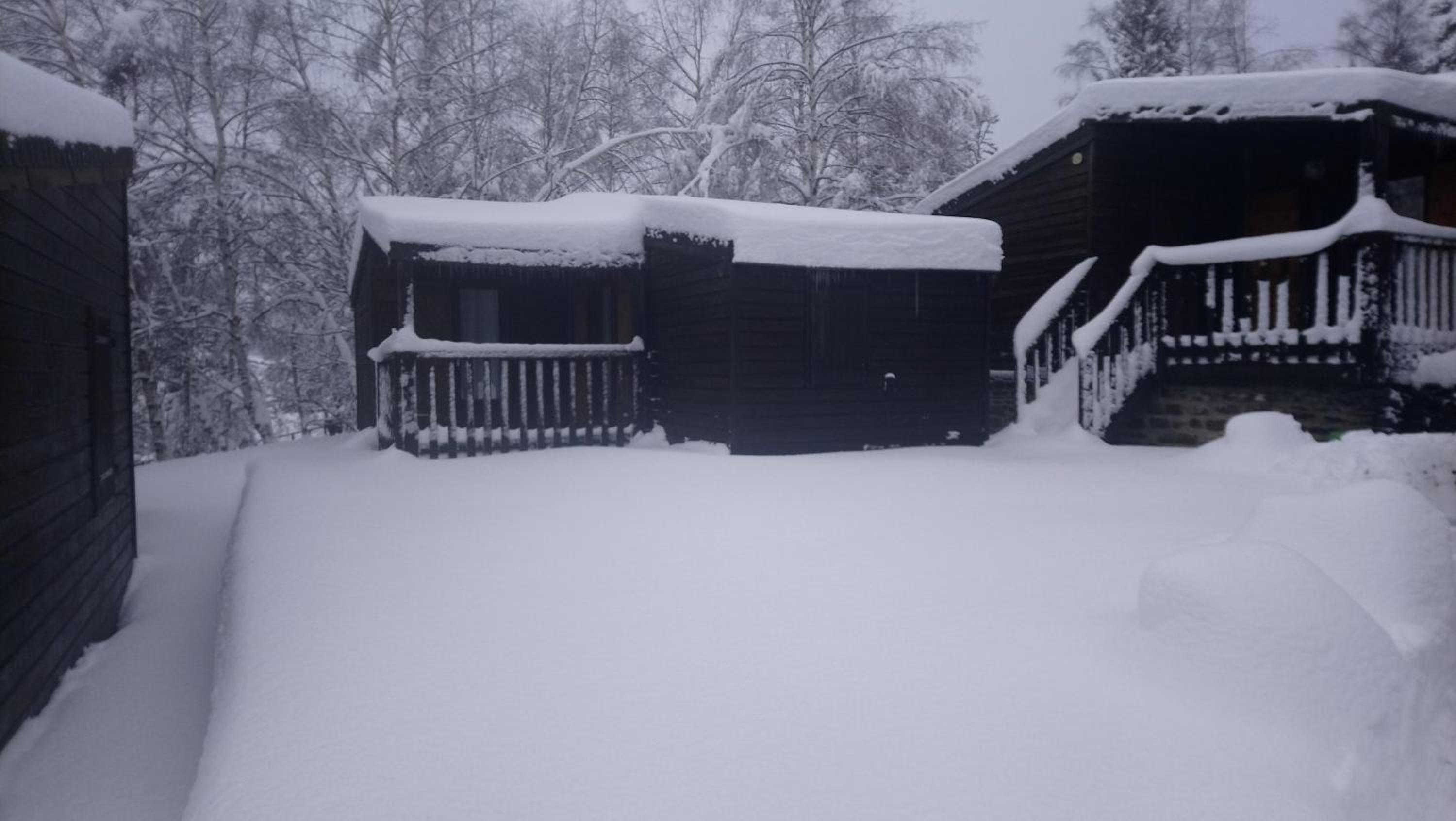 outdoor BBQ area