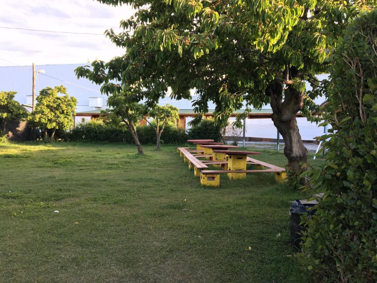 outdoor BBQ area