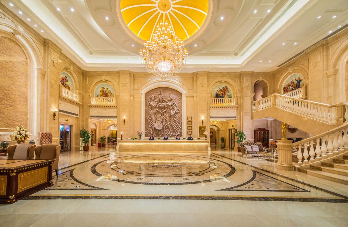 hotel reception
