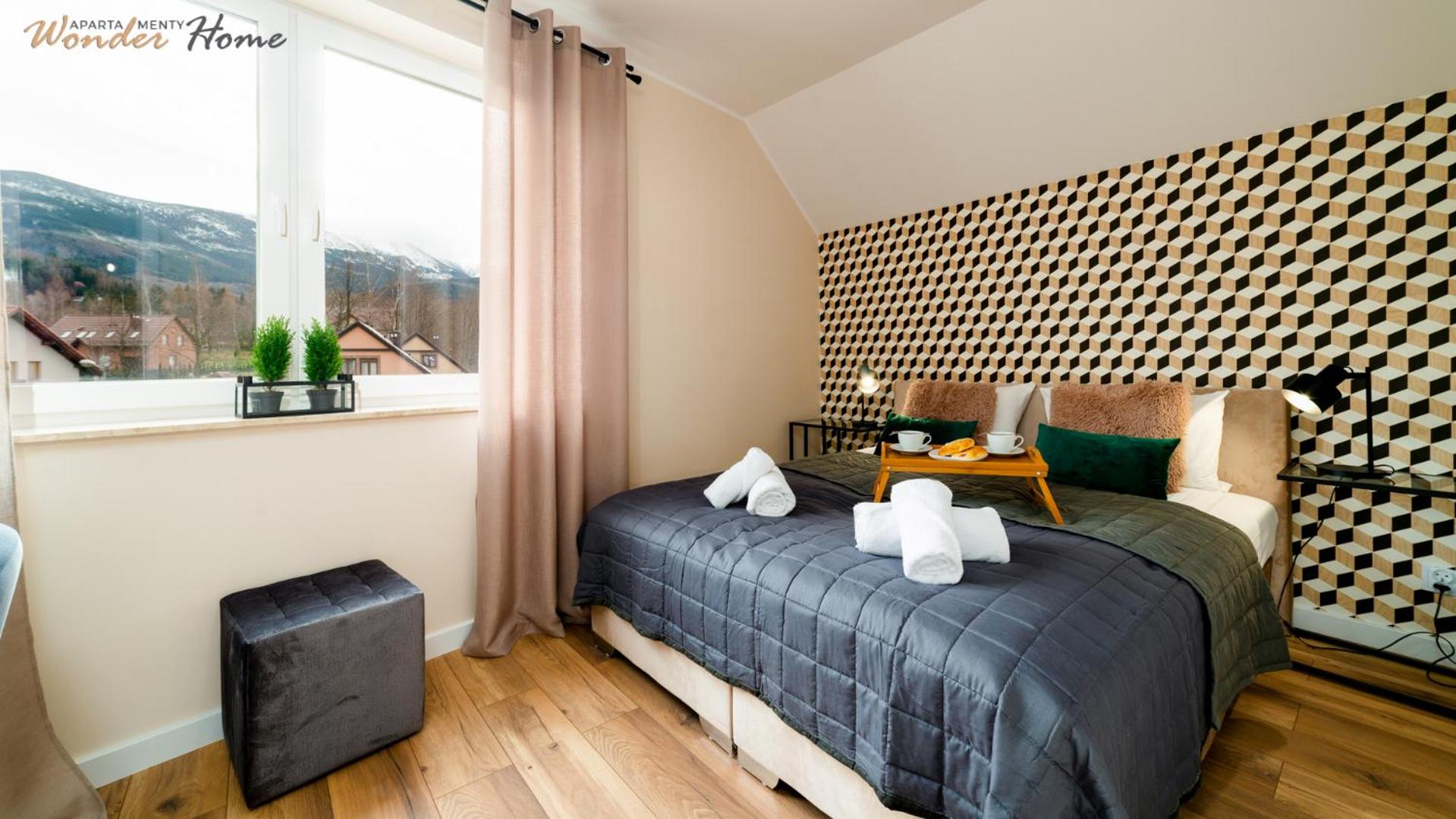 Wonder Home - Apartamenty w malowniczej okolicy, z balkonami i widokiem na góry