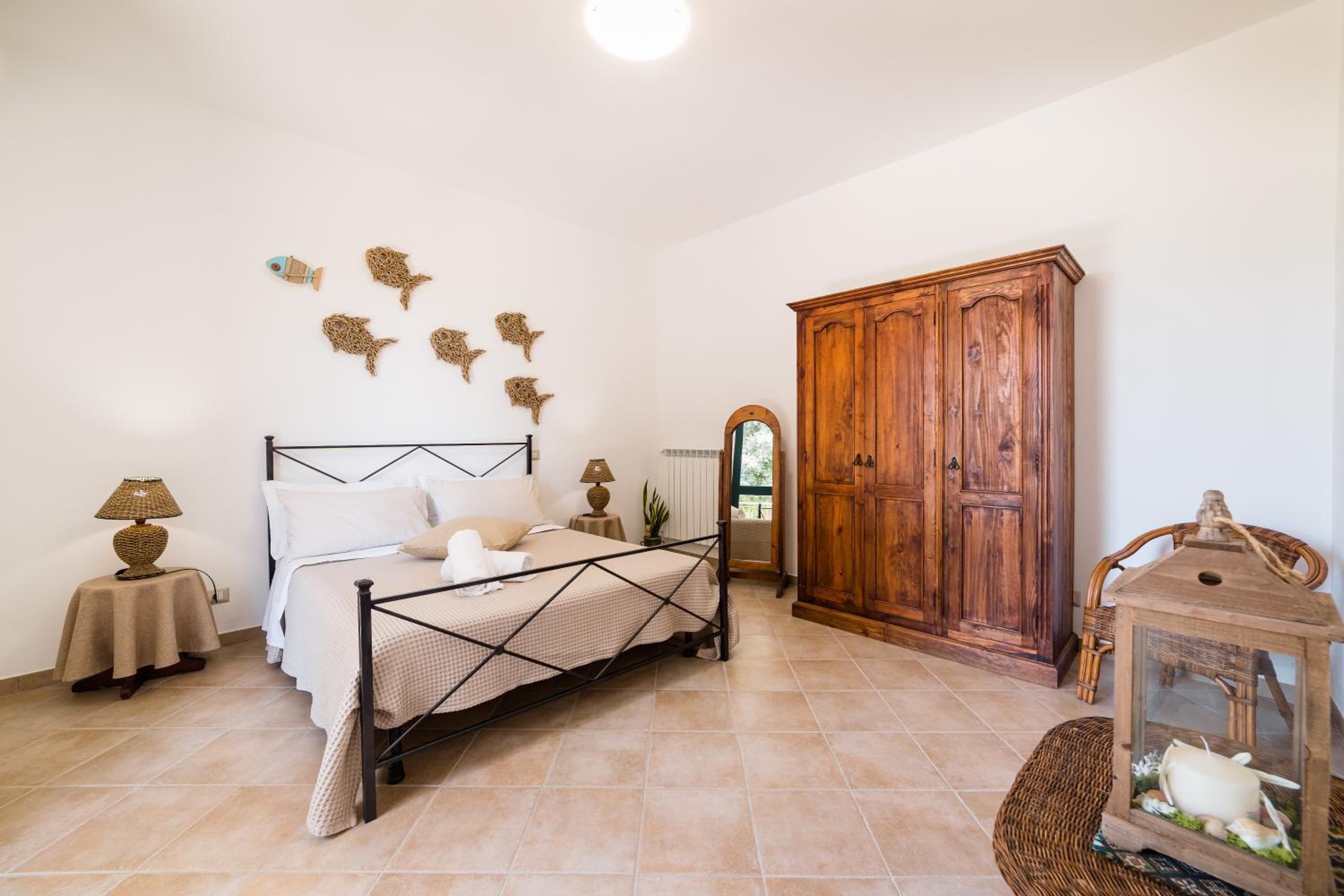 Oasi Caprolace en Sabaudia — hotel room
