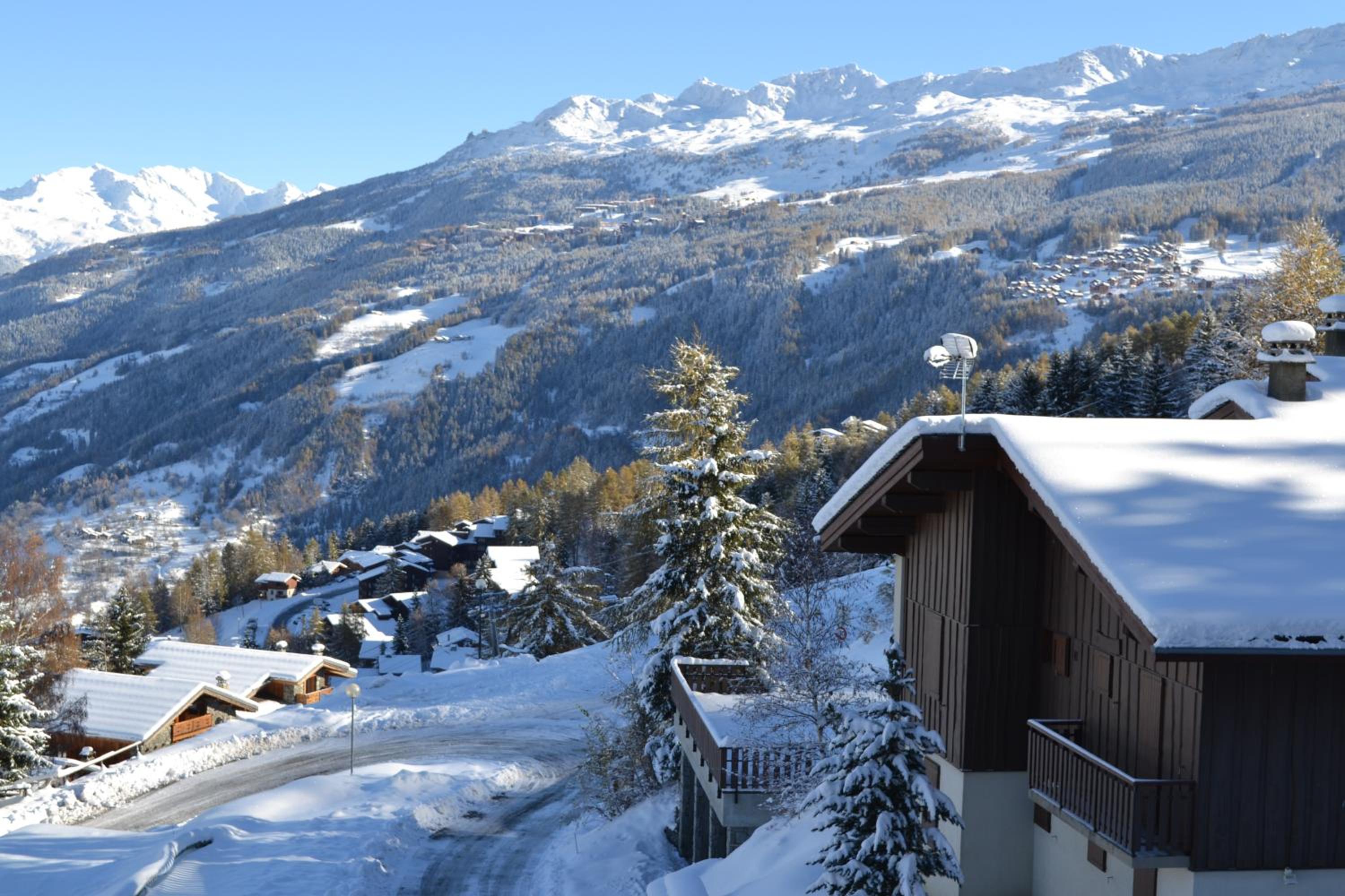 Fabulous chalet La Plagne - ski in-ski out - Sauna with Mont Blanc view