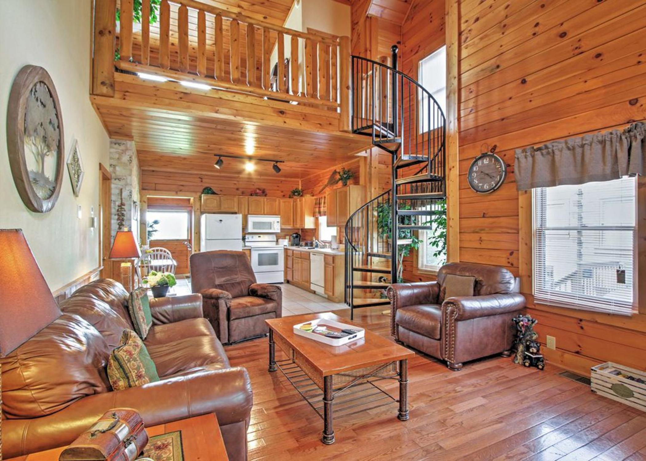 Luxury Resort Cabin, 5 min to Dollywood, Smoky Mountain Charm! view 3