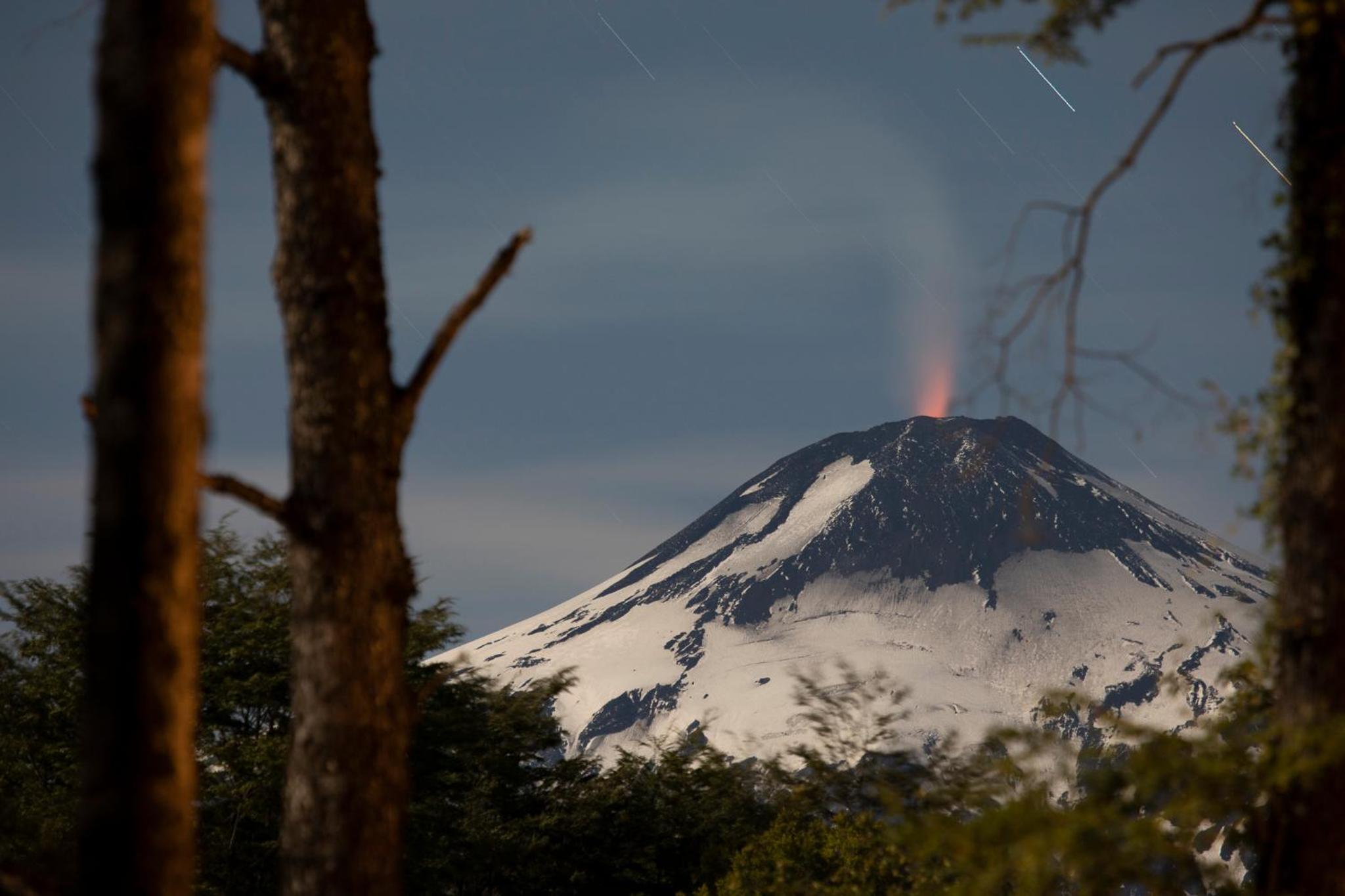 La Escondida Pucon view 2