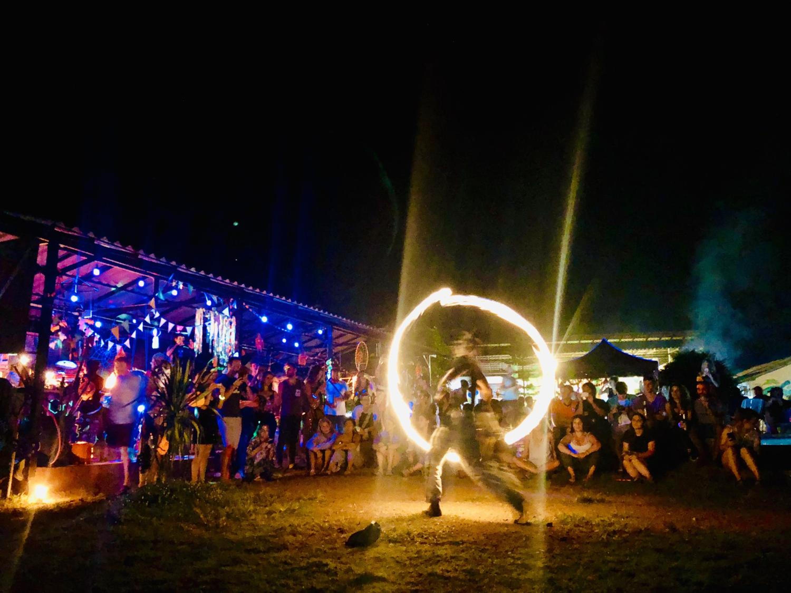 Pai circus hostel view 2
