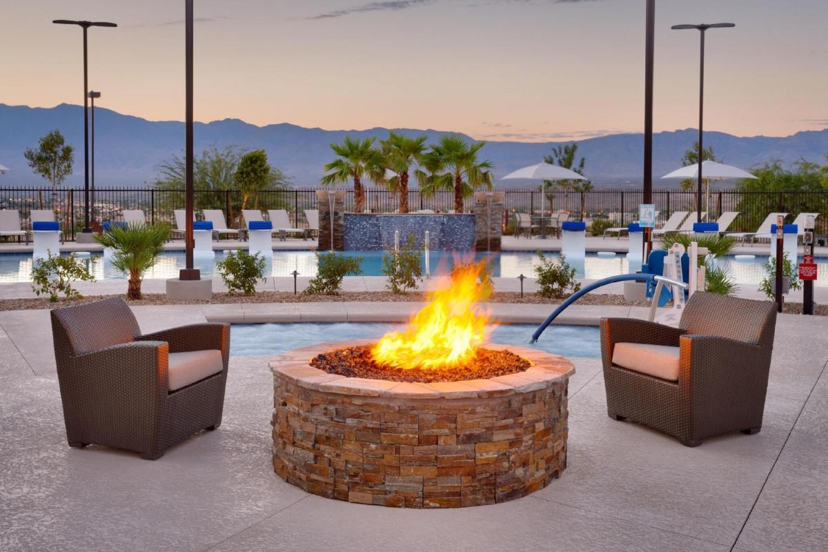 outdoor BBQ area