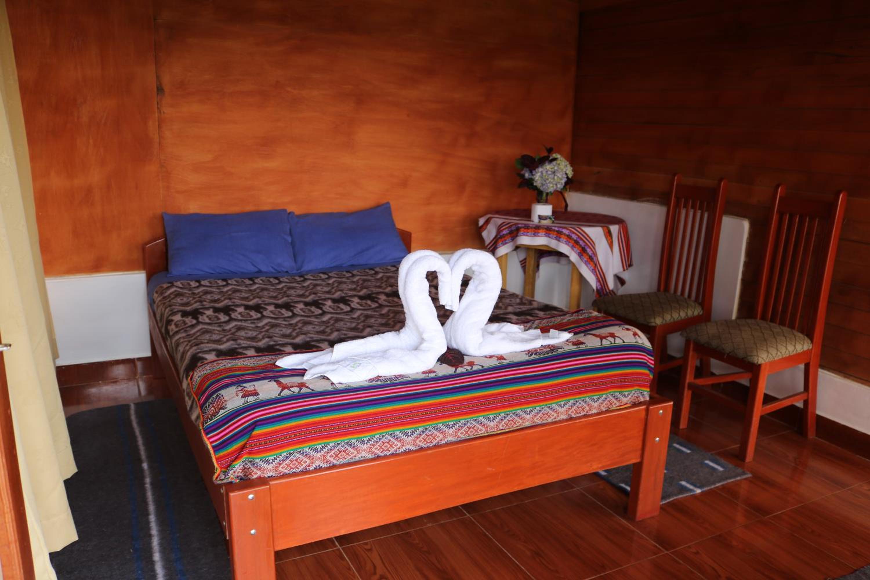Llactapata Lodge overlooking Machu Picchu - camping - restaurant
