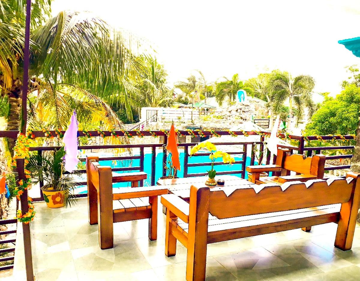 outdoor BBQ area
