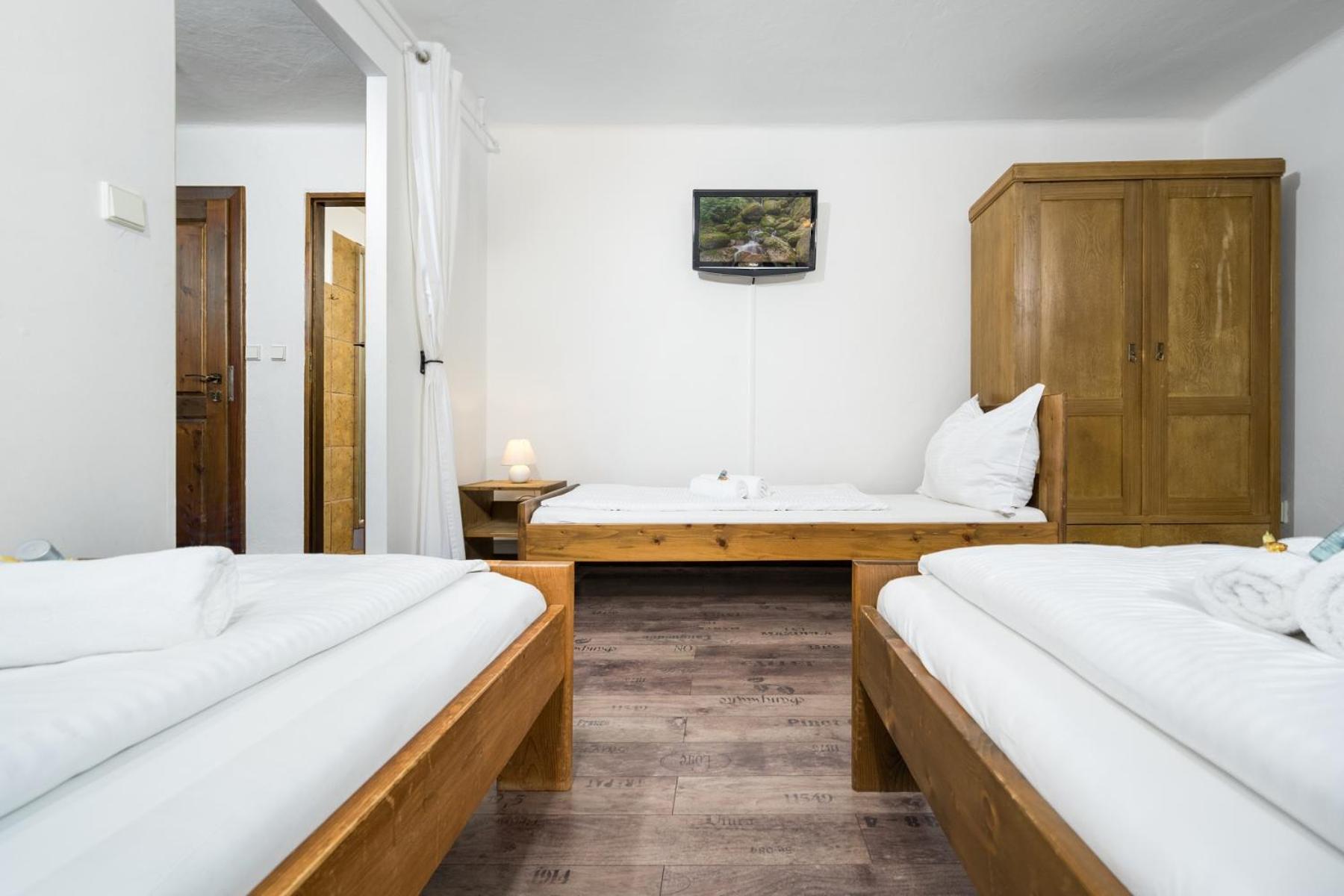 Jizerské hory, apartmány, zahrada, parkování zdarma