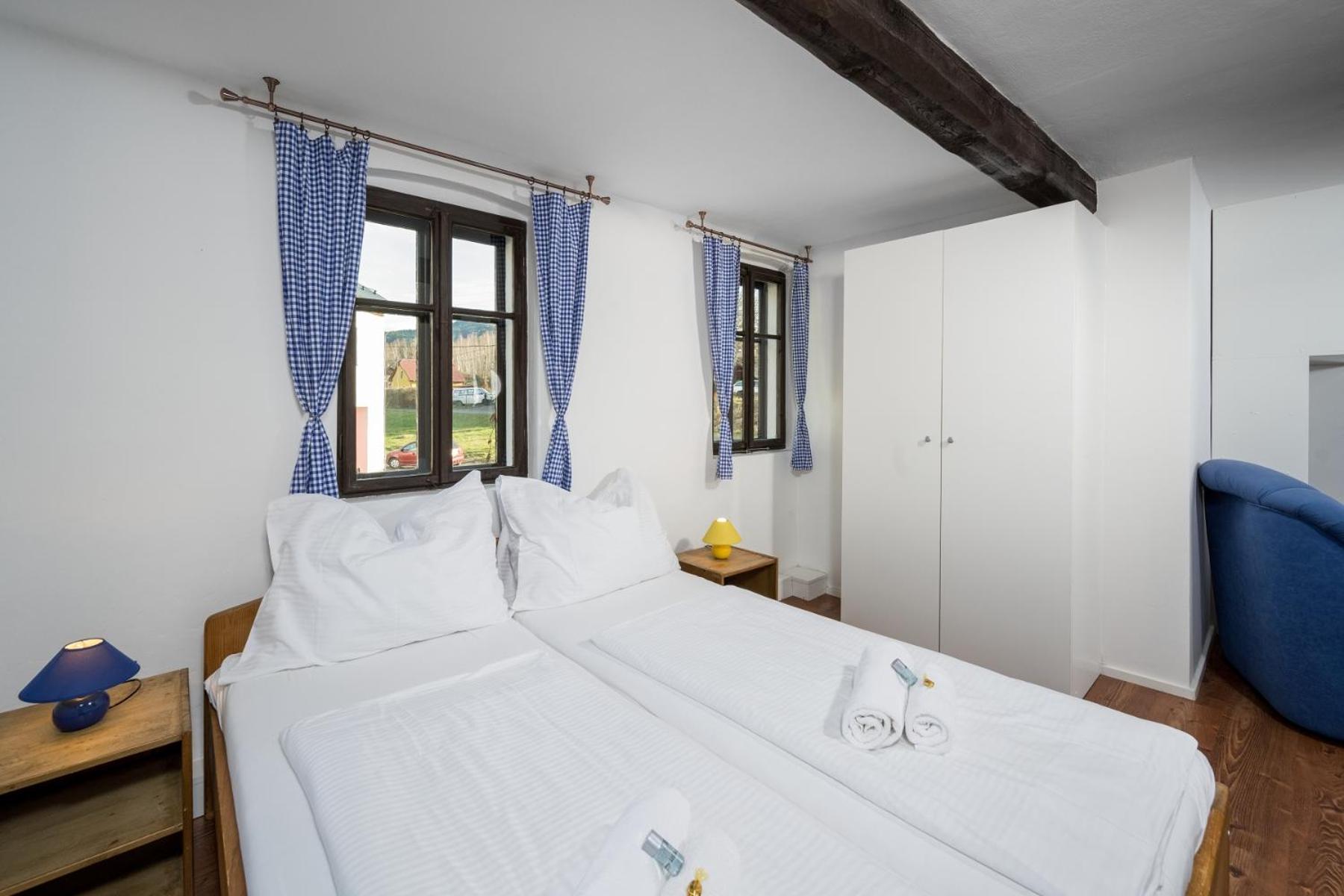 Jizerské hory, apartmány, zahrada, parkování zdarma