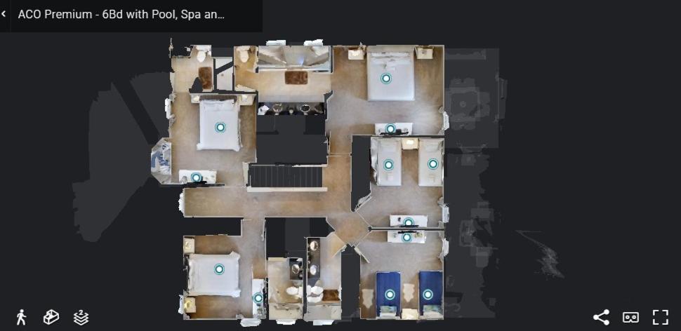 6 Bedroom Vacation Home with Pool (1829)