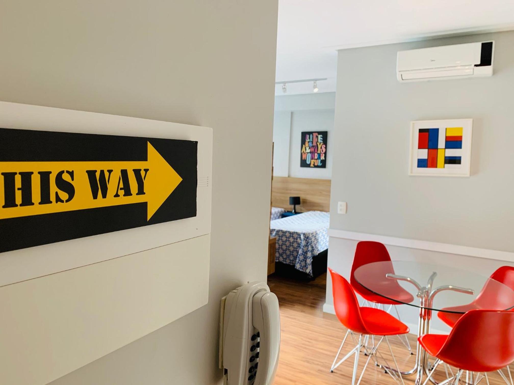 CS Apartamento a 200 metros da Paulista com AC