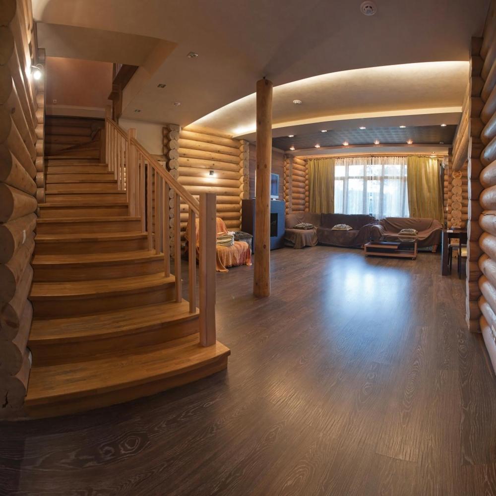 Pastoral wooden hauses