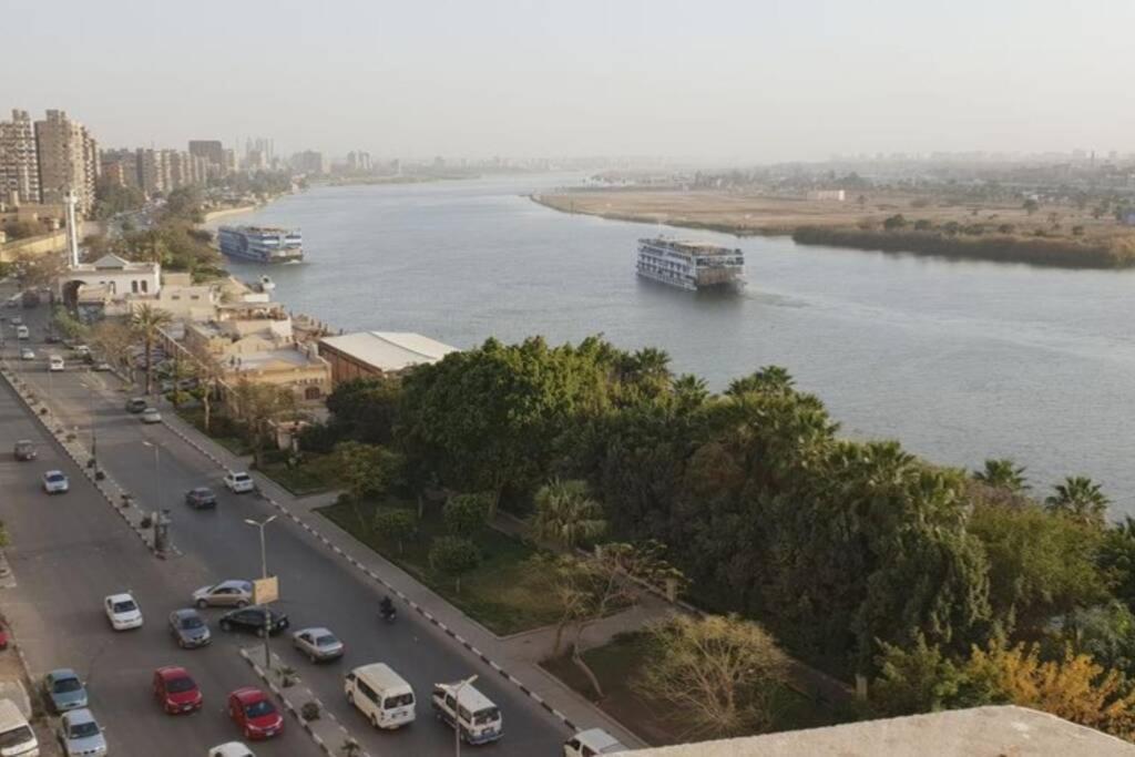 Charming sunset,Panoramic Nile view & pyramid view