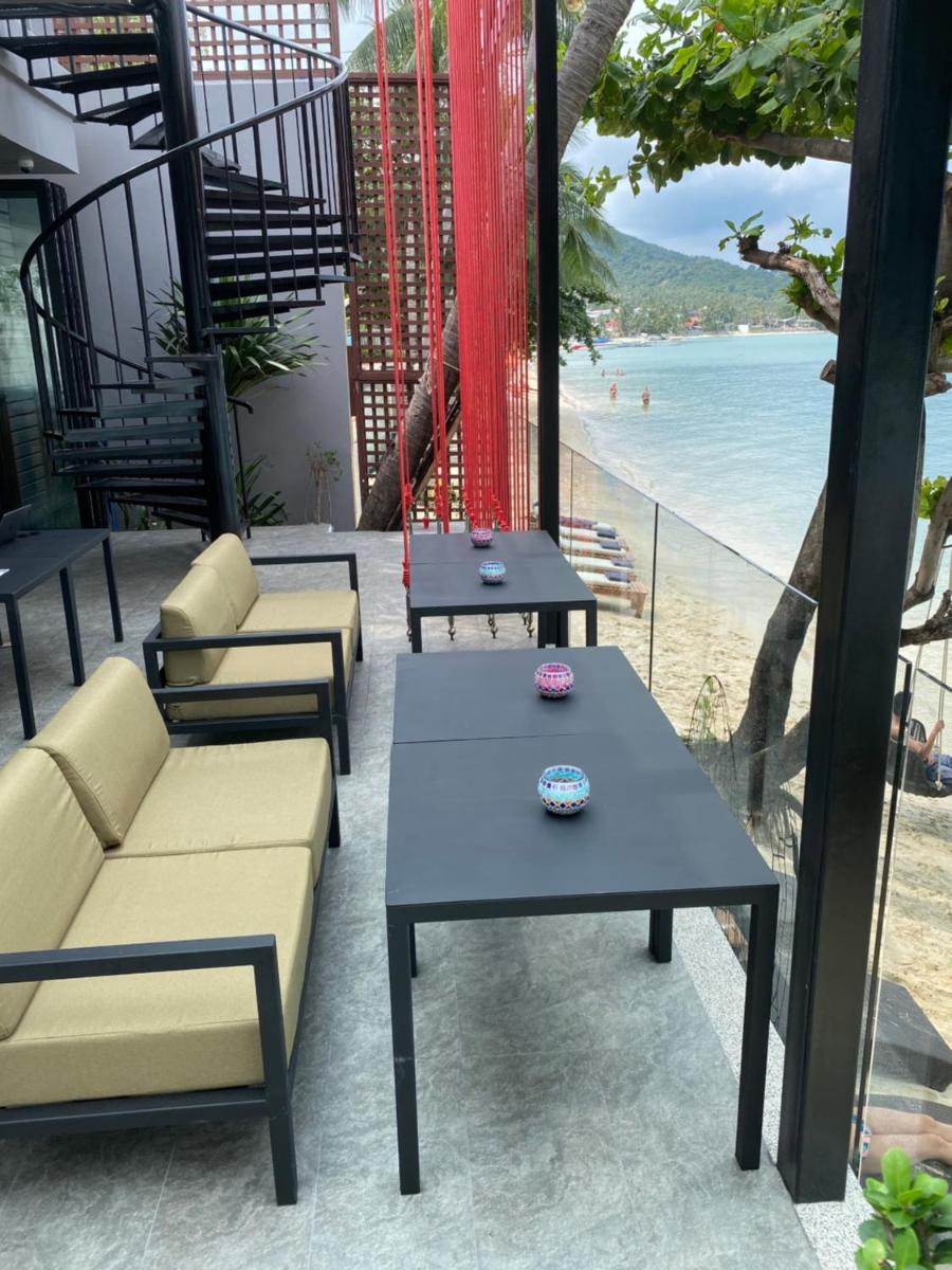 outdoor BBQ area