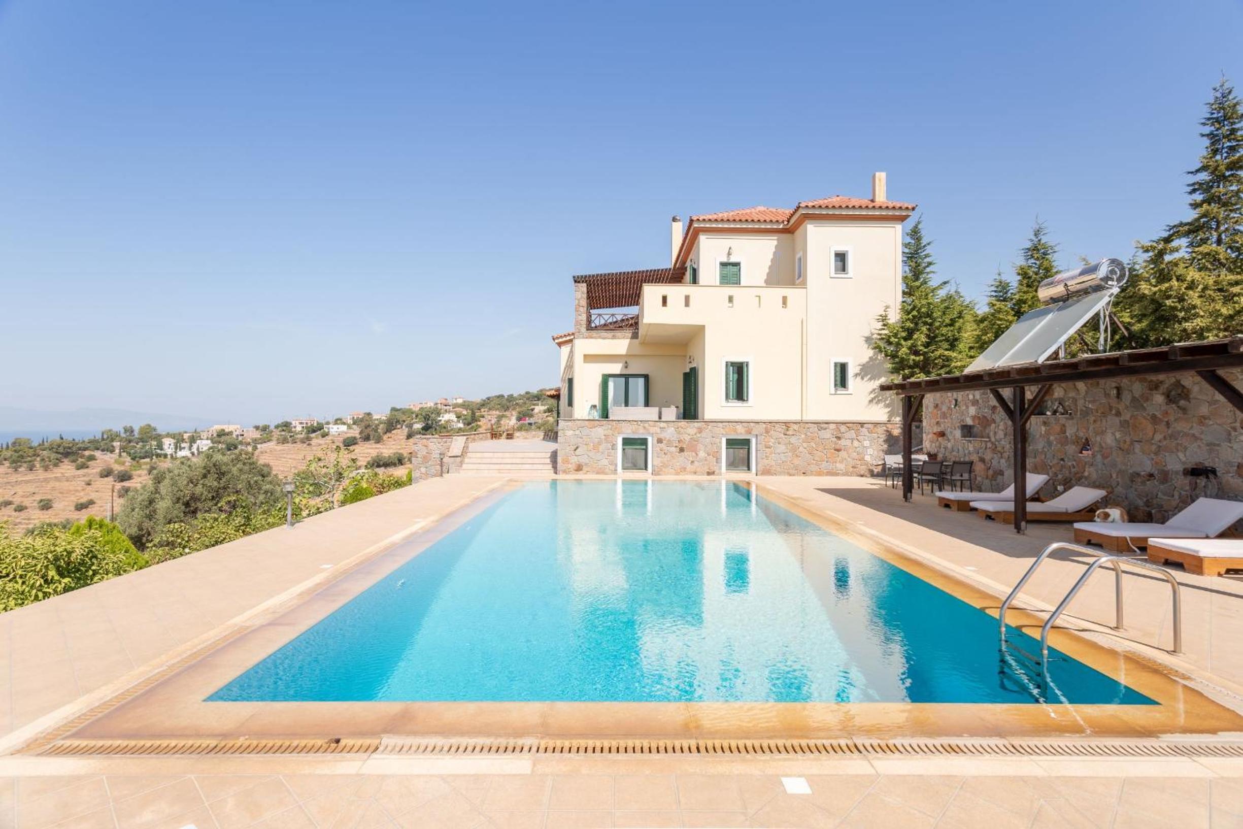 Villa Archangelos Aegina view 2