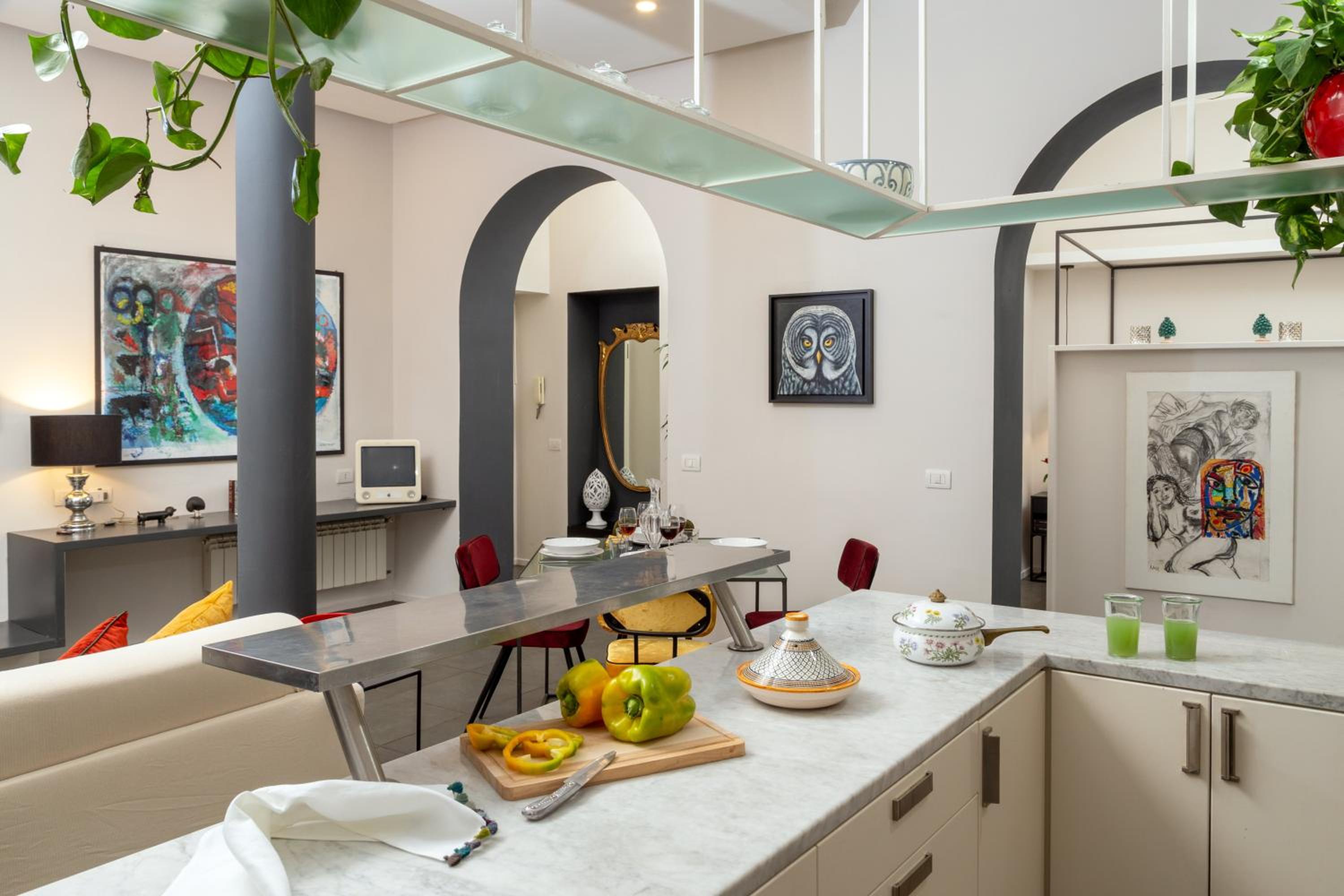 SECRET GARDEN - Amazing Loft in The Imperial Rome