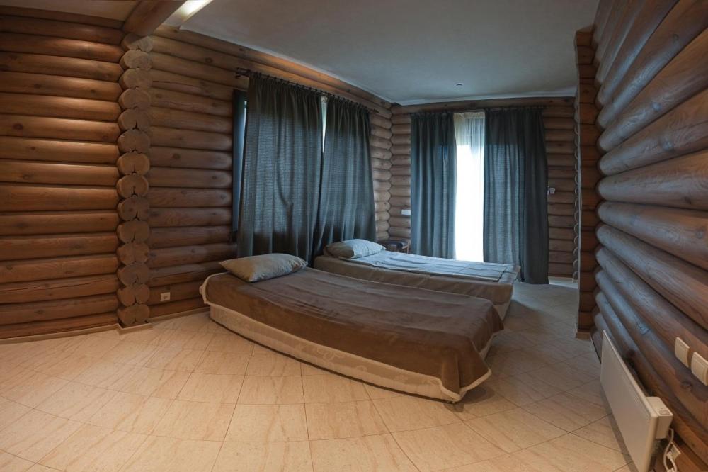 Pastoral wooden hauses