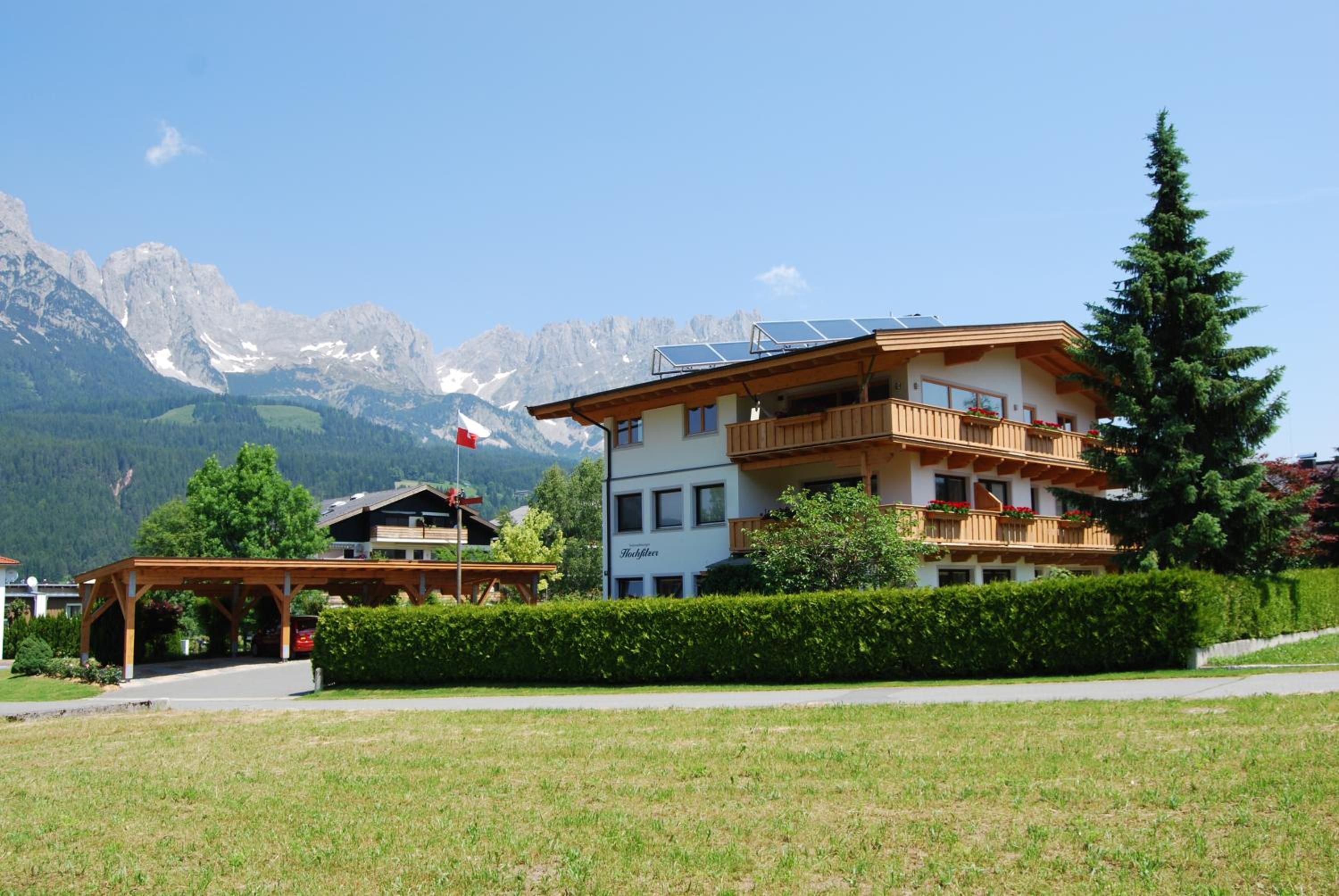 Ferienwohnungen Hochfilzer view 2
