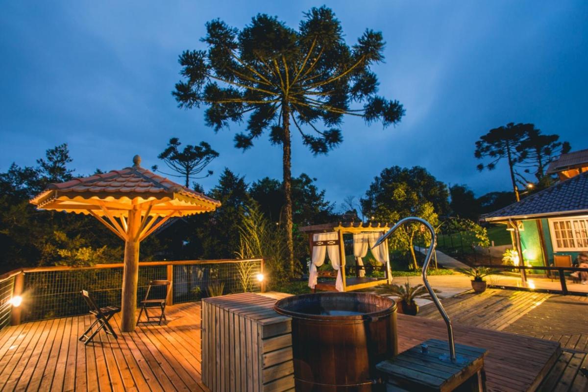 outdoor BBQ area