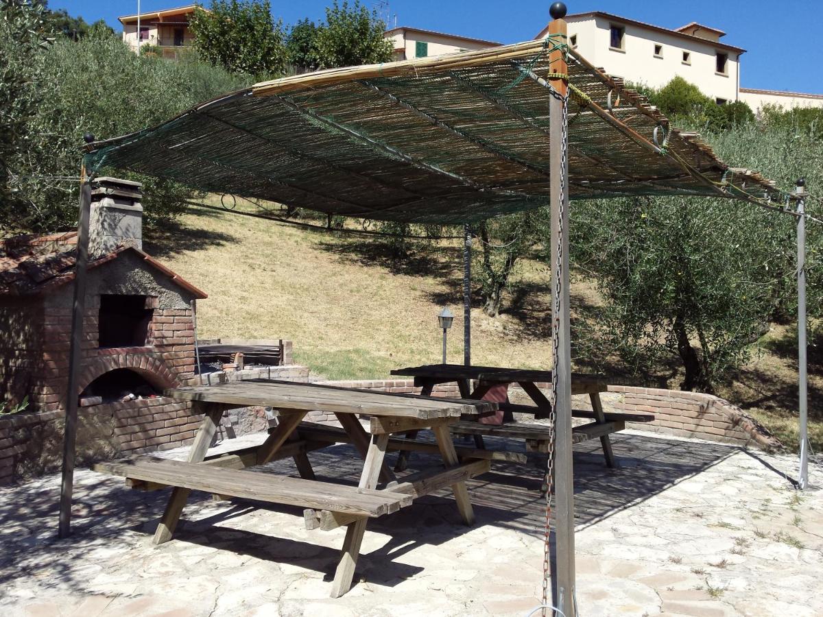 outdoor BBQ area