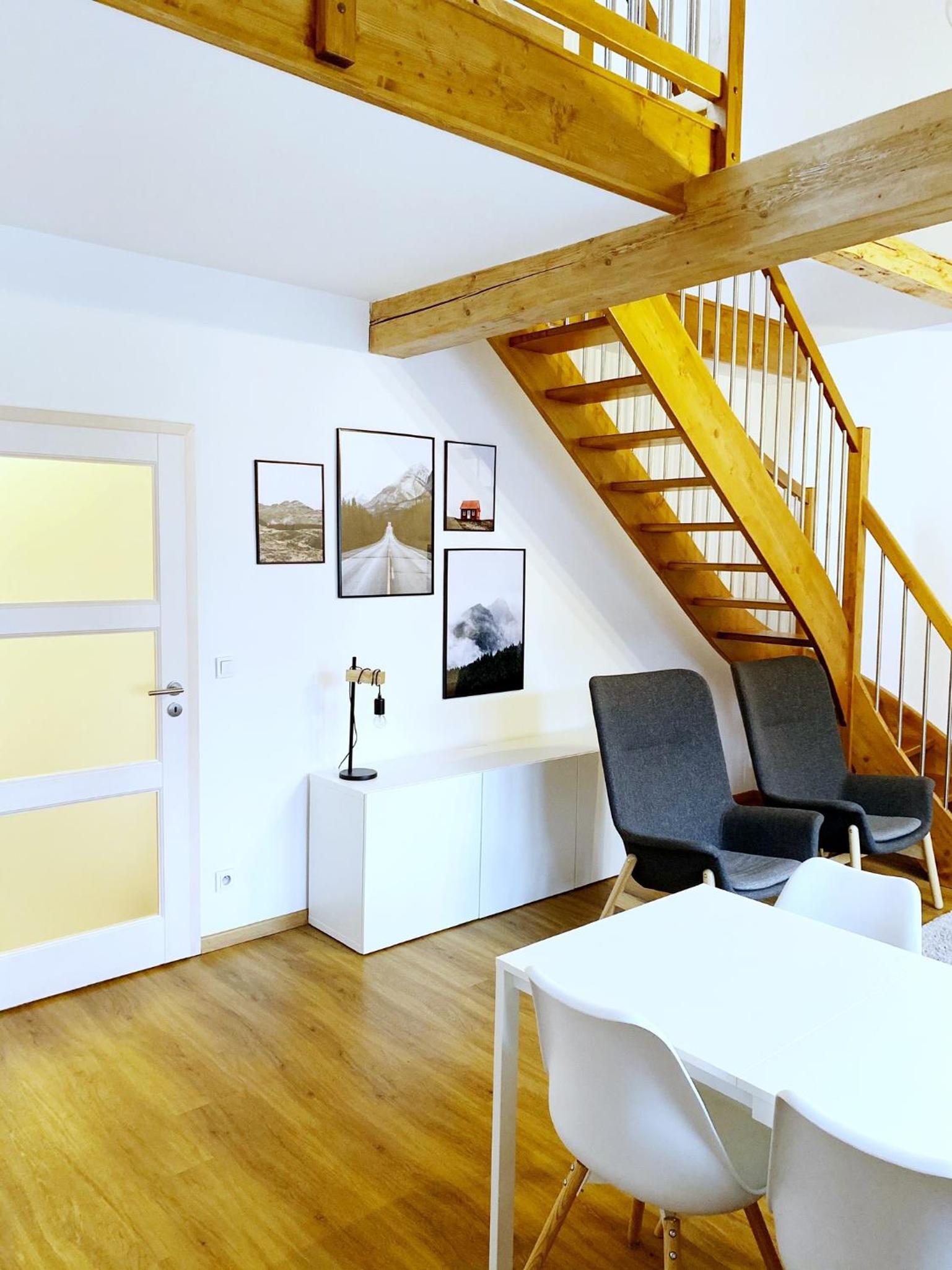 Mezonetový apartmán ve skandinávském stylu view 3