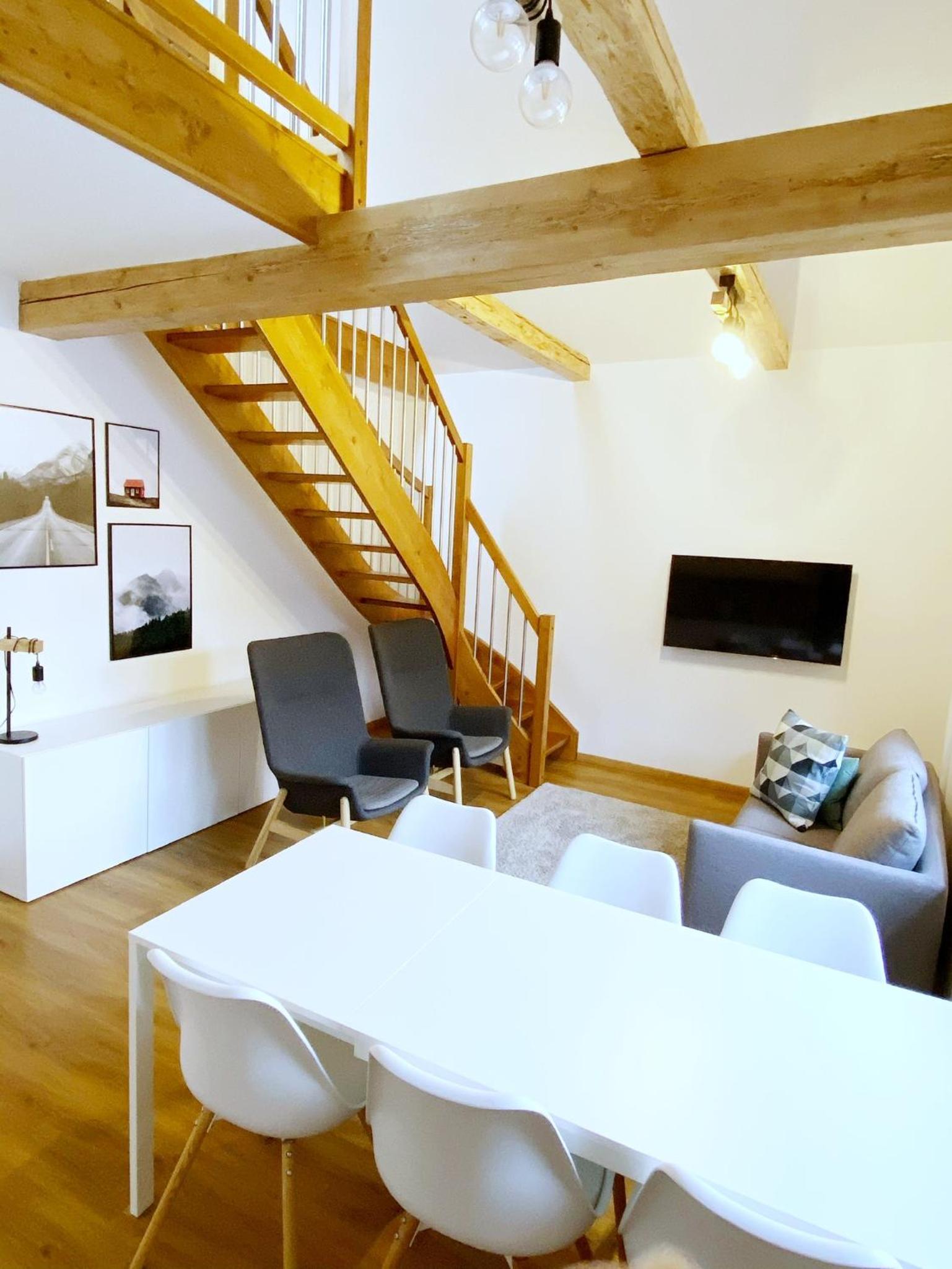 Mezonetový apartmán ve skandinávském stylu view 2