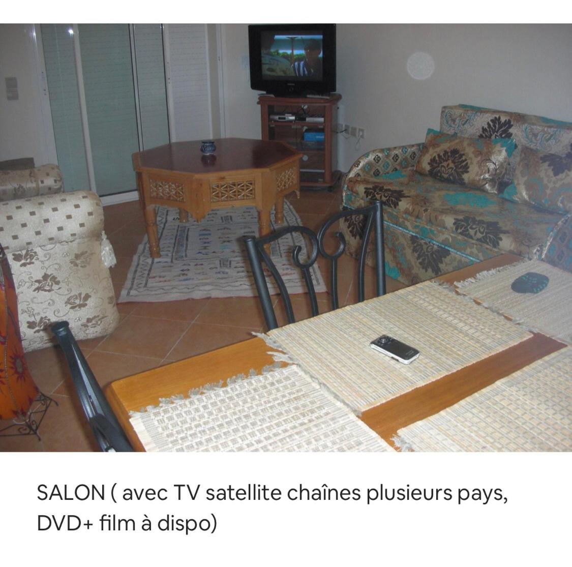 TANGER/ASILAH: APPART 50m2 FACE MER ET PISCINES, 5 PLACES, TOUT ÉQUIPÉ+WIFI+CLIM view 4