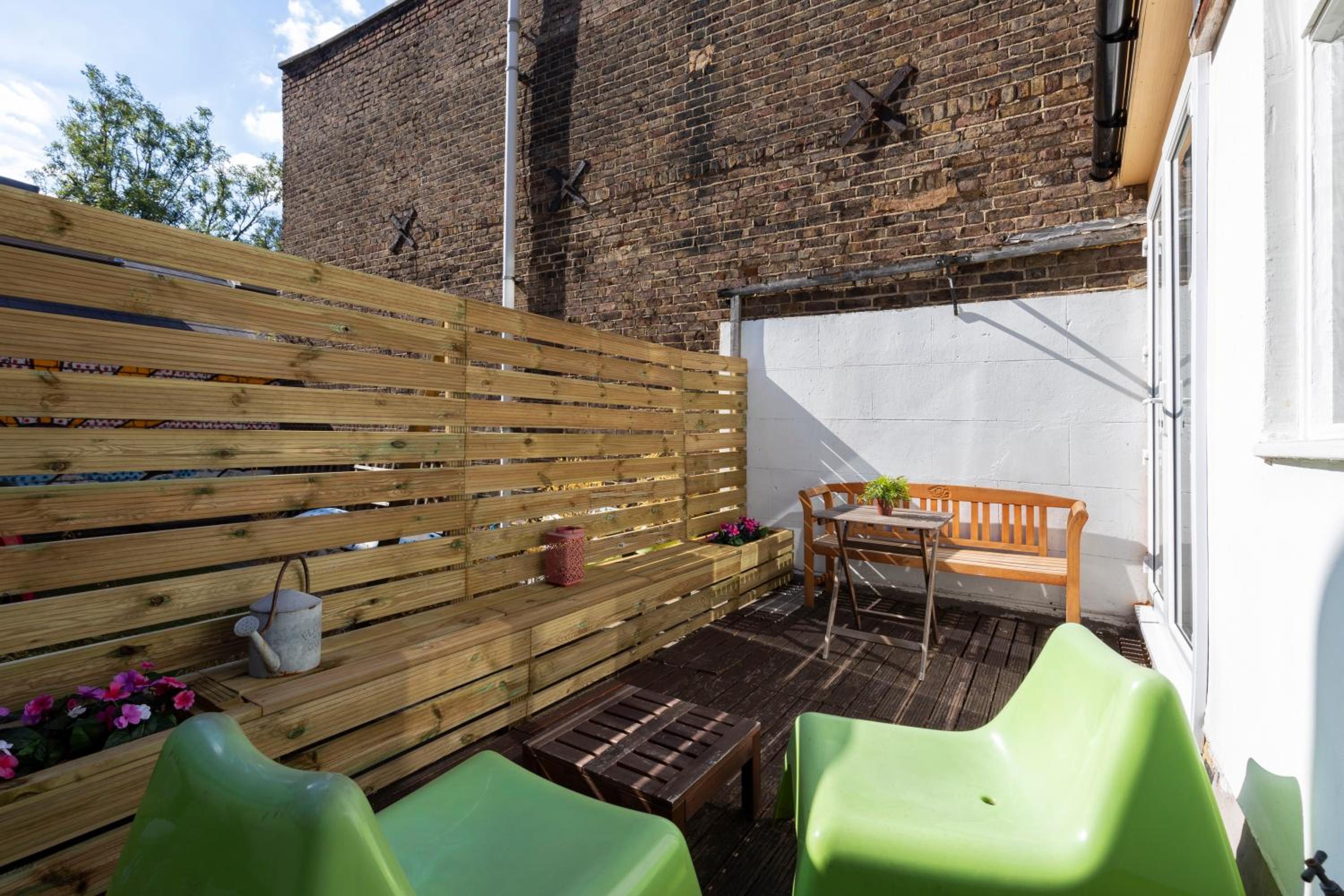 outdoor bbq area