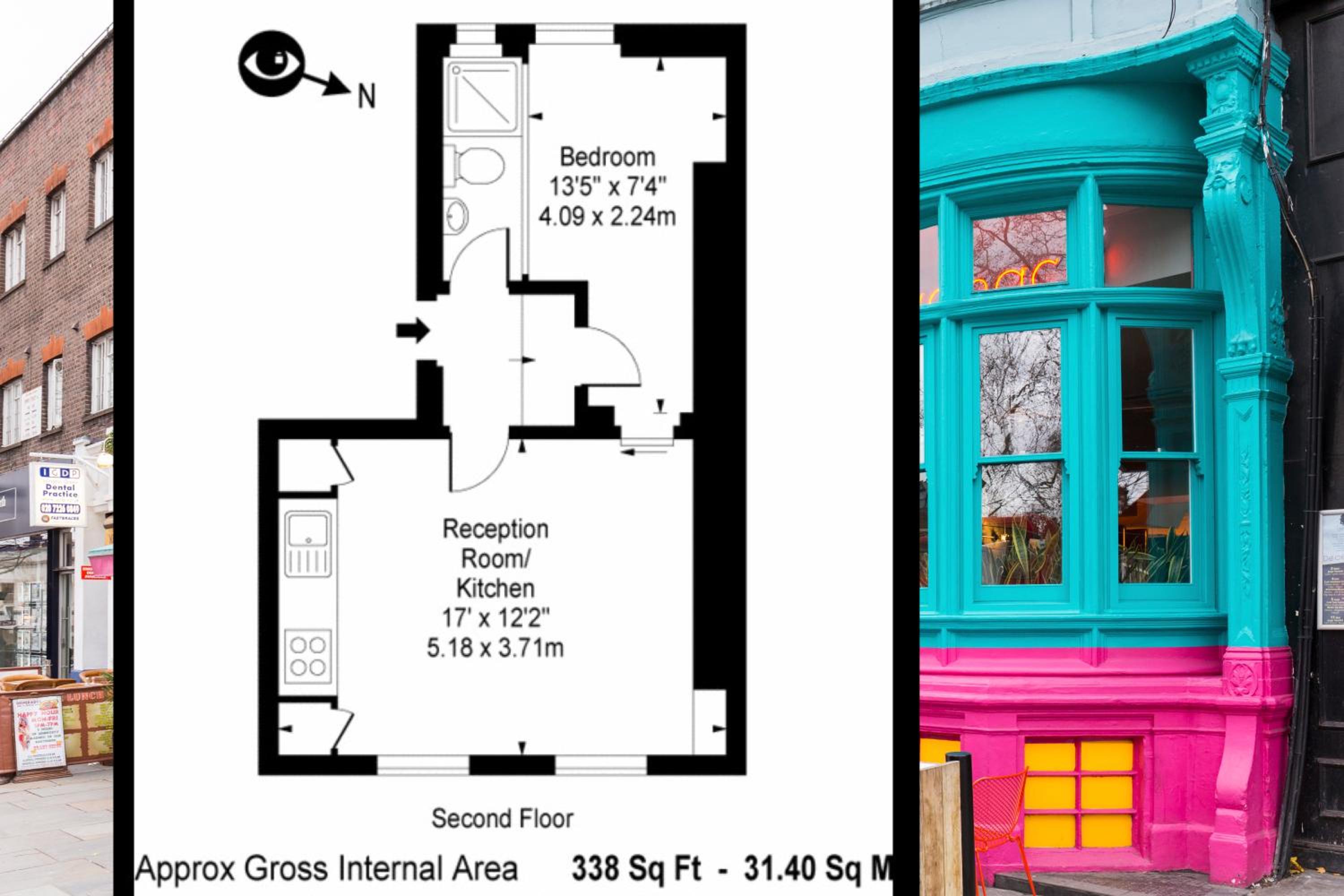 Modernised Apartments 1 and 2 Bedrooms Option Terrace and Balcony High Street