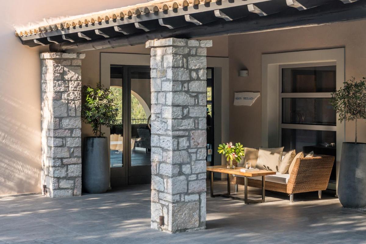 outdoor BBQ area