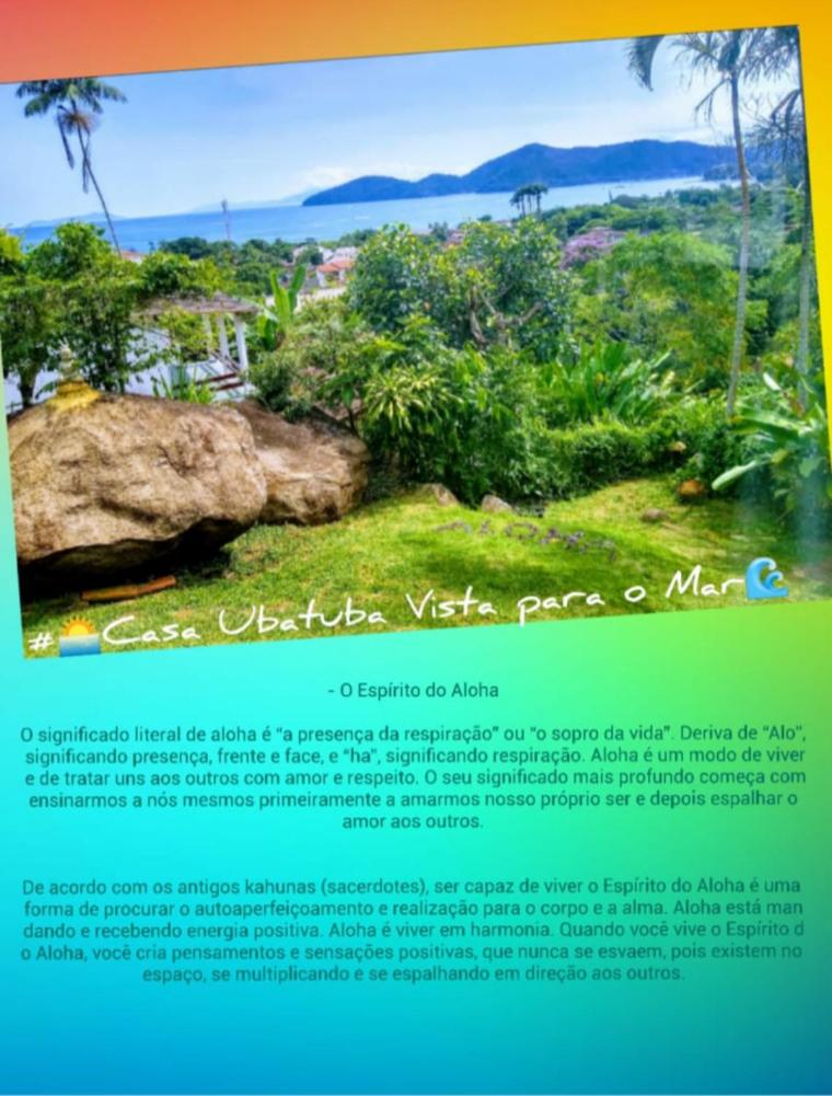 Casa Ubatuba Vista para o Mar