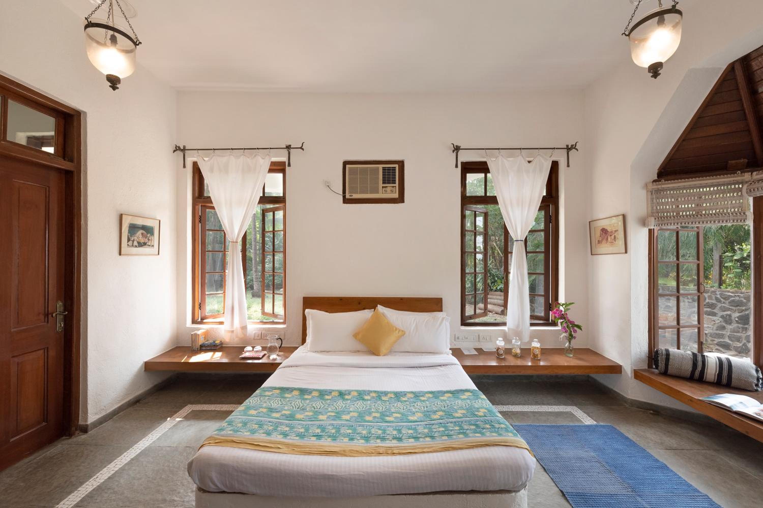 SaffronStays Thalassea - 4BHK Beachfront Villa with Lawn & Private Beach access view 5