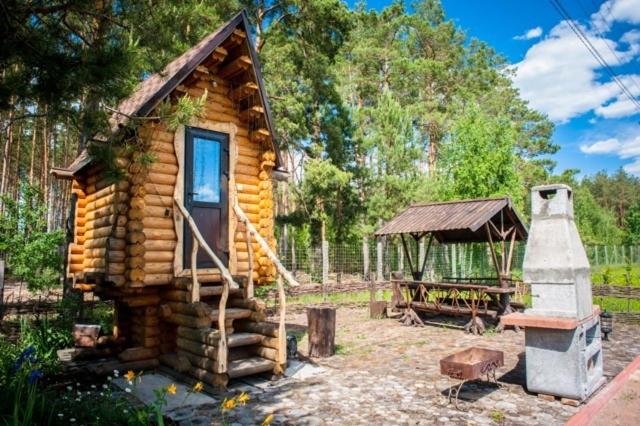 Pastoral wooden hauses