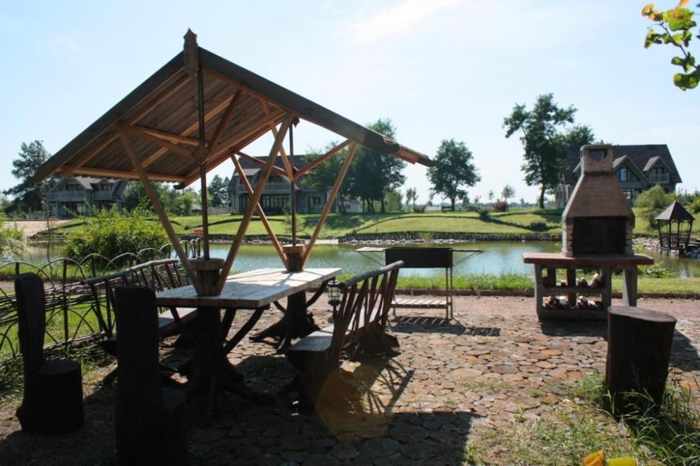 Pastoral wooden hauses