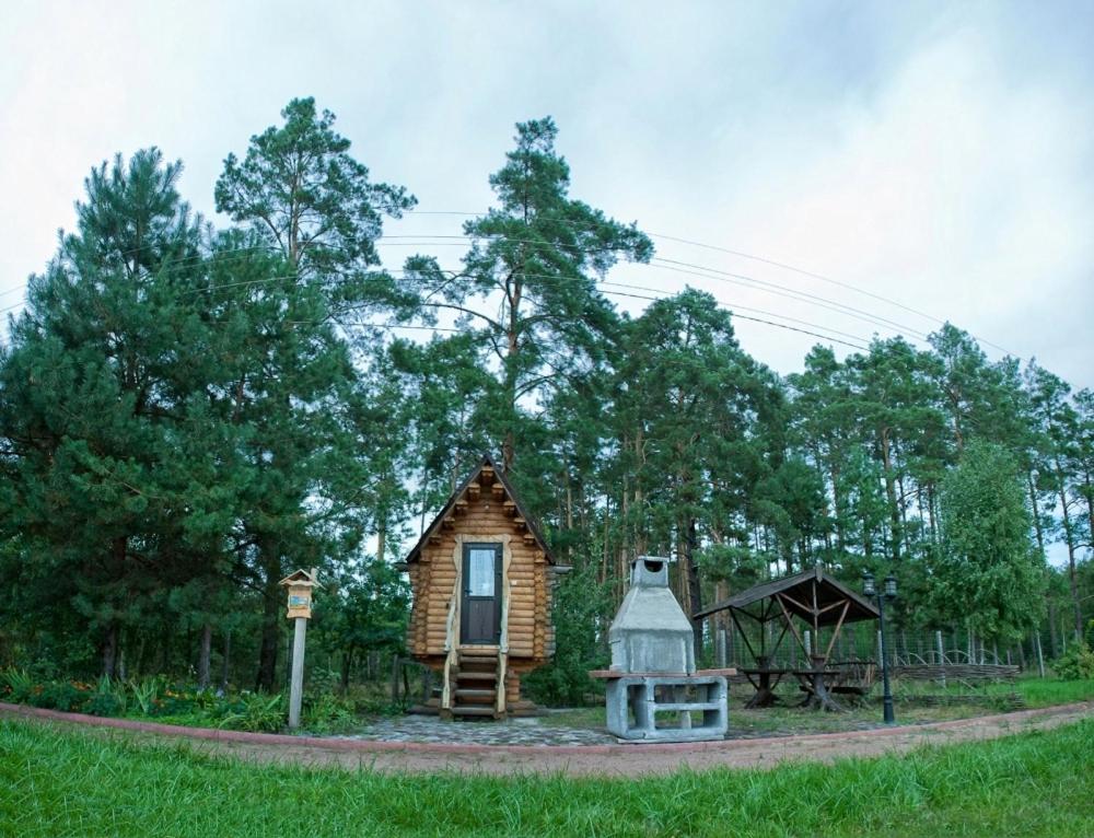 Pastoral wooden hauses