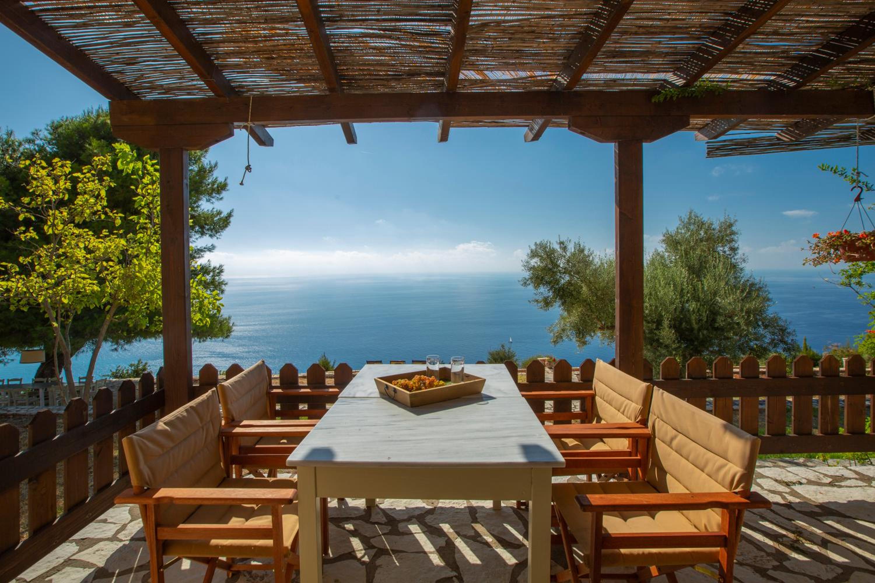 Anerada Houses - Seaviews Above Egremni in Lefkada view 2