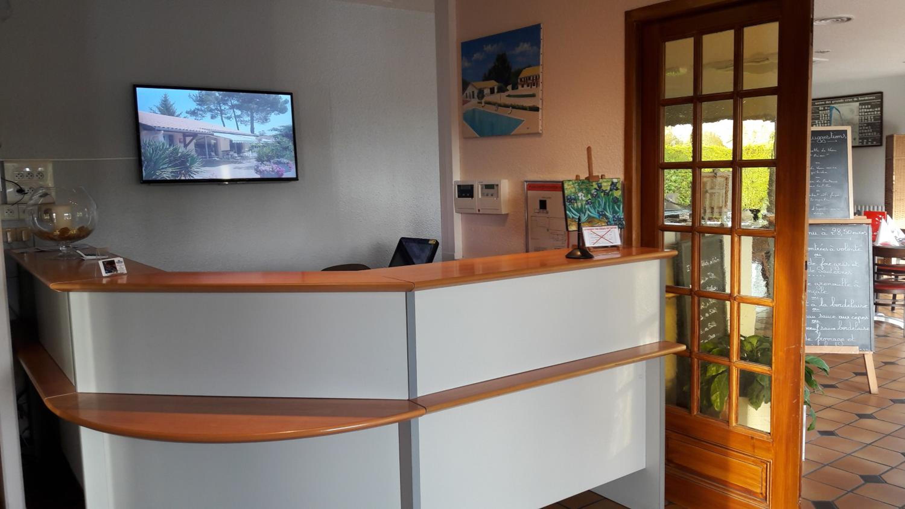 hotel reception