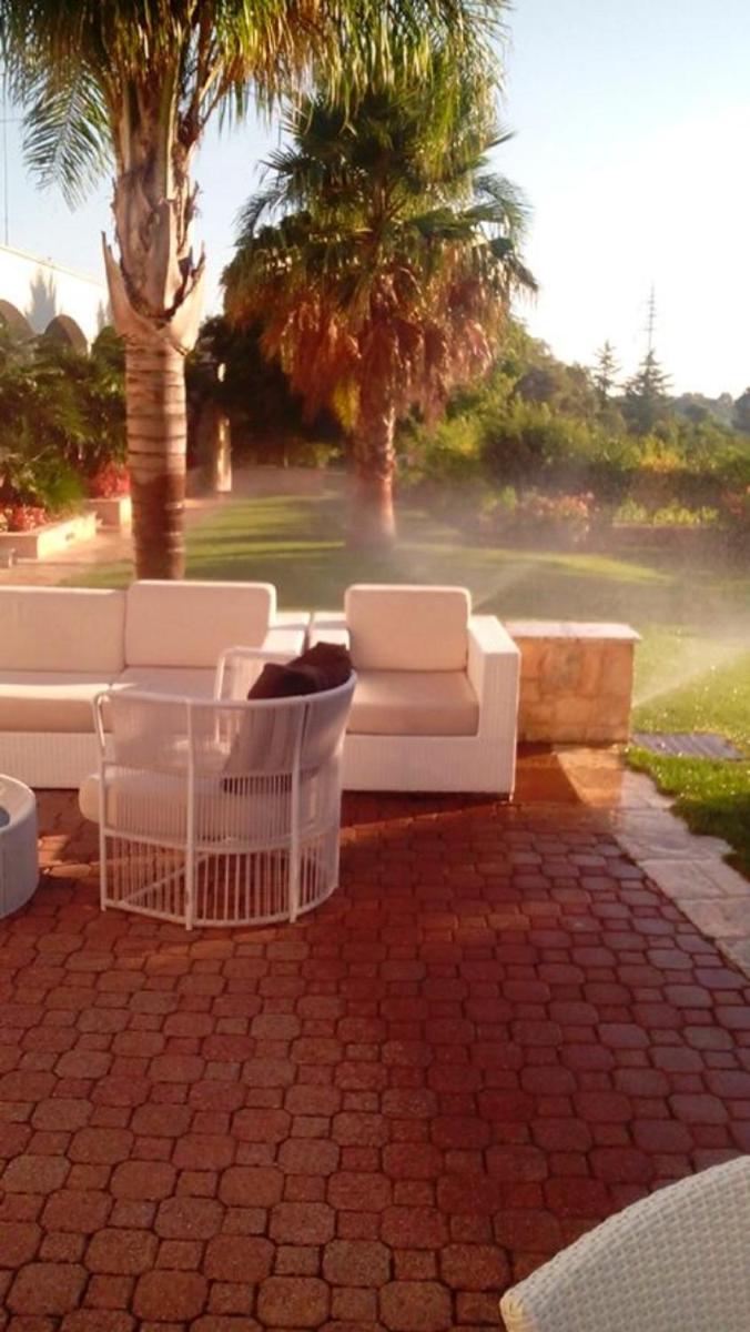 outdoor BBQ area