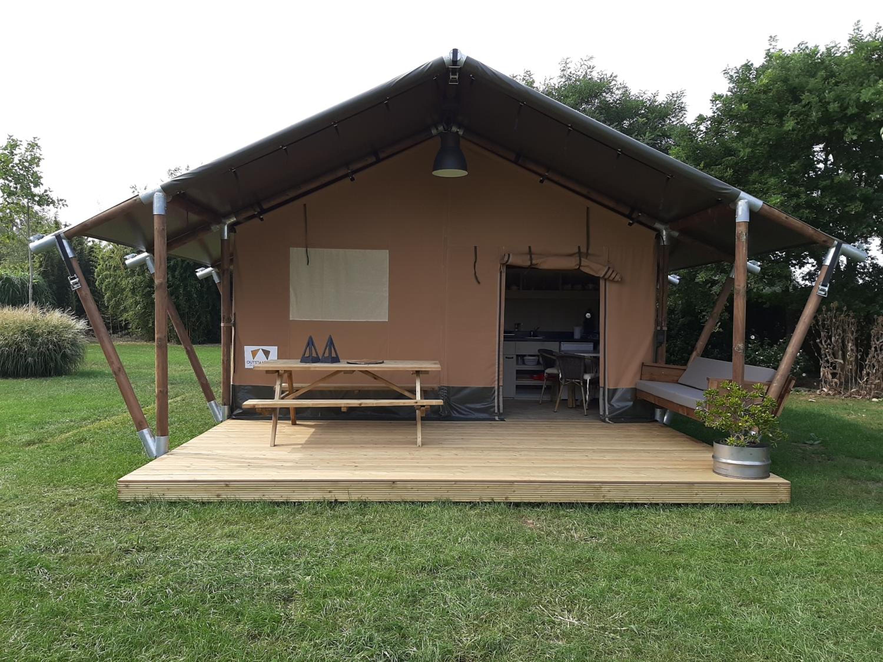 Glamping tent Romala view 4