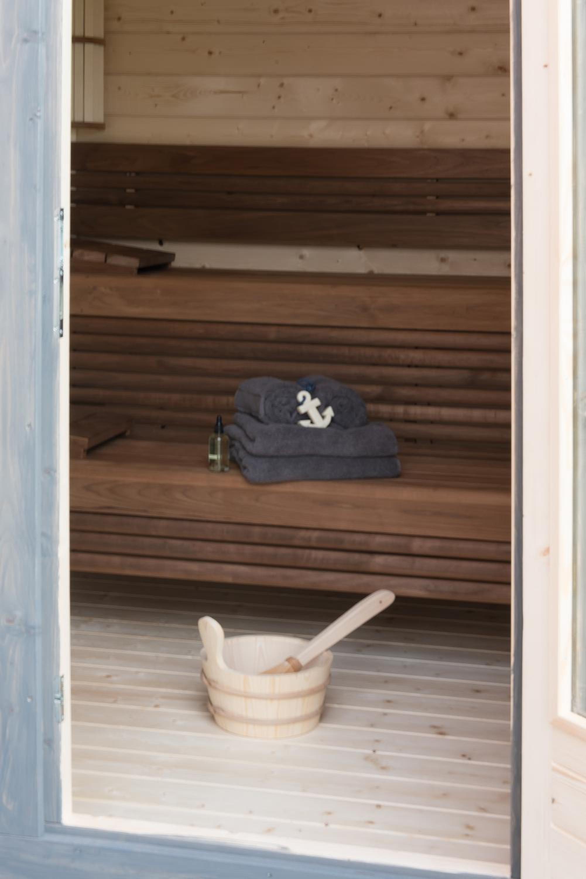 Meerhuus mit Sauna