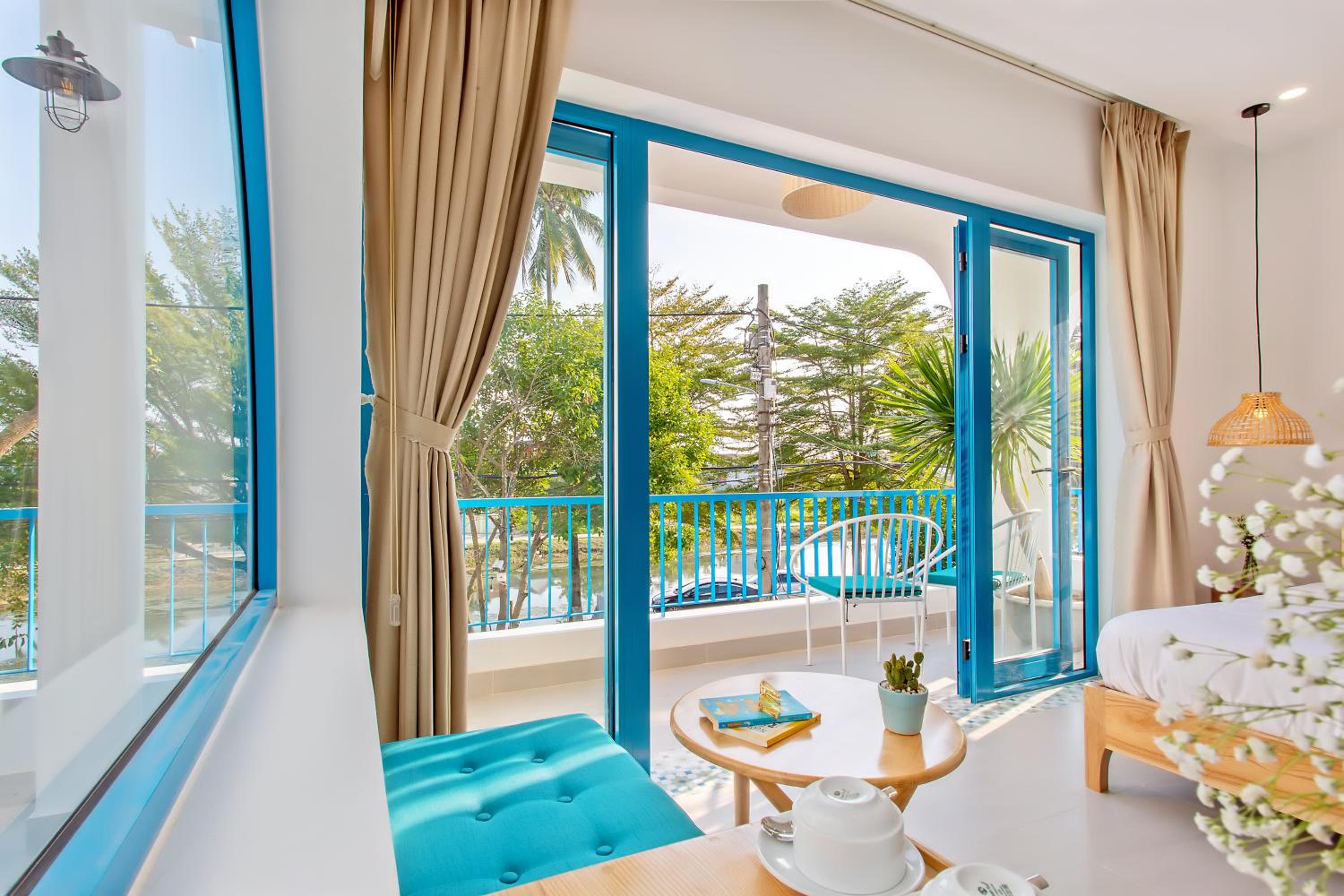 Santorin HoiAn Villa view 2