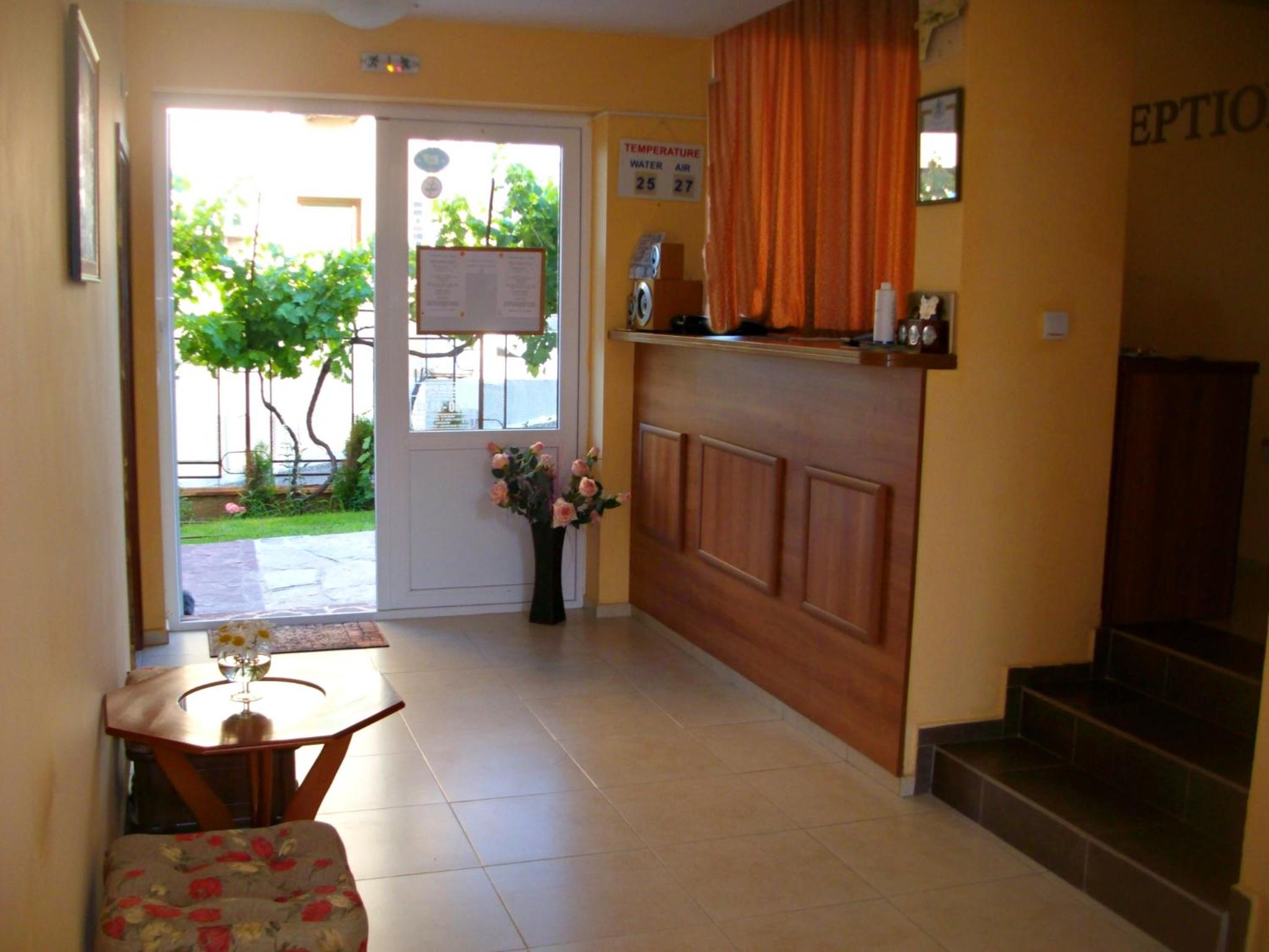 hotel reception