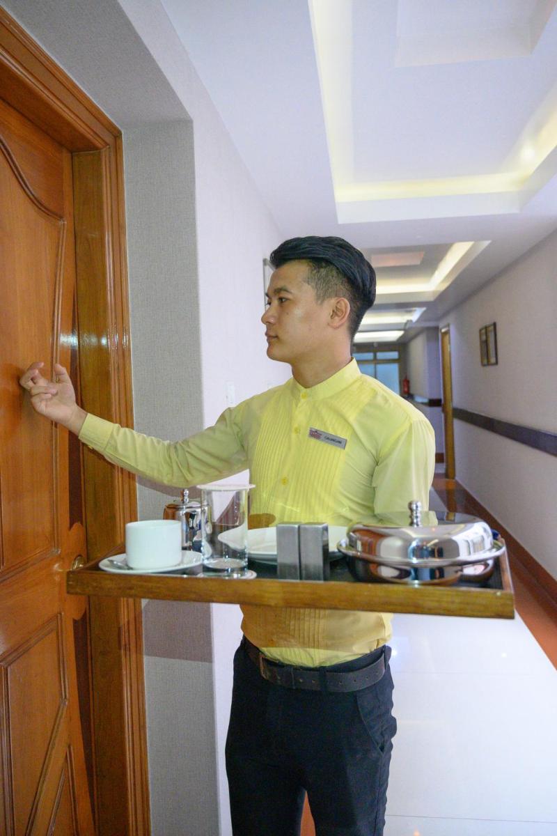 hotel reception