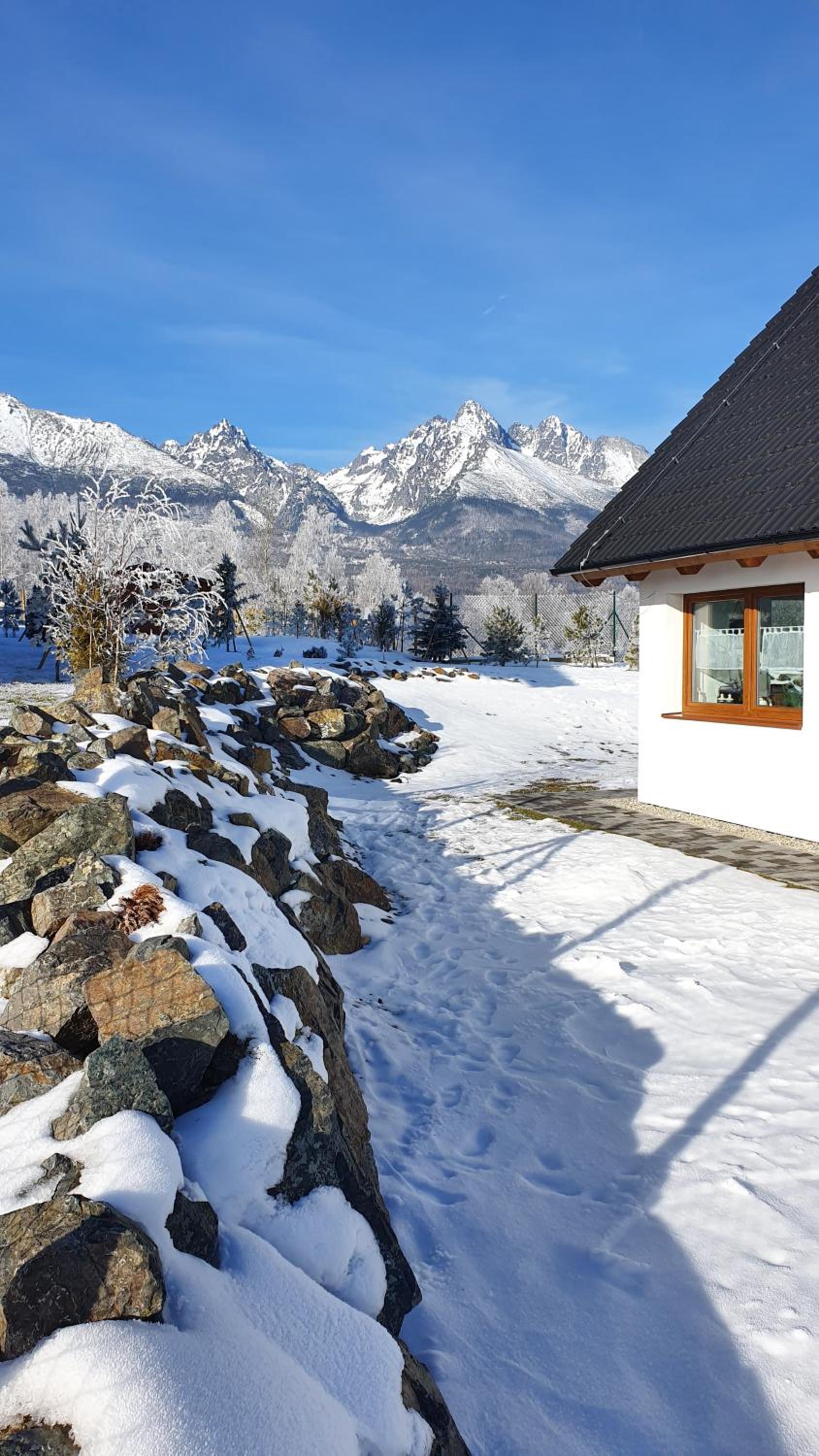 VILA LESNA House with a garden 2 minutes from the center of the Tatras view 4