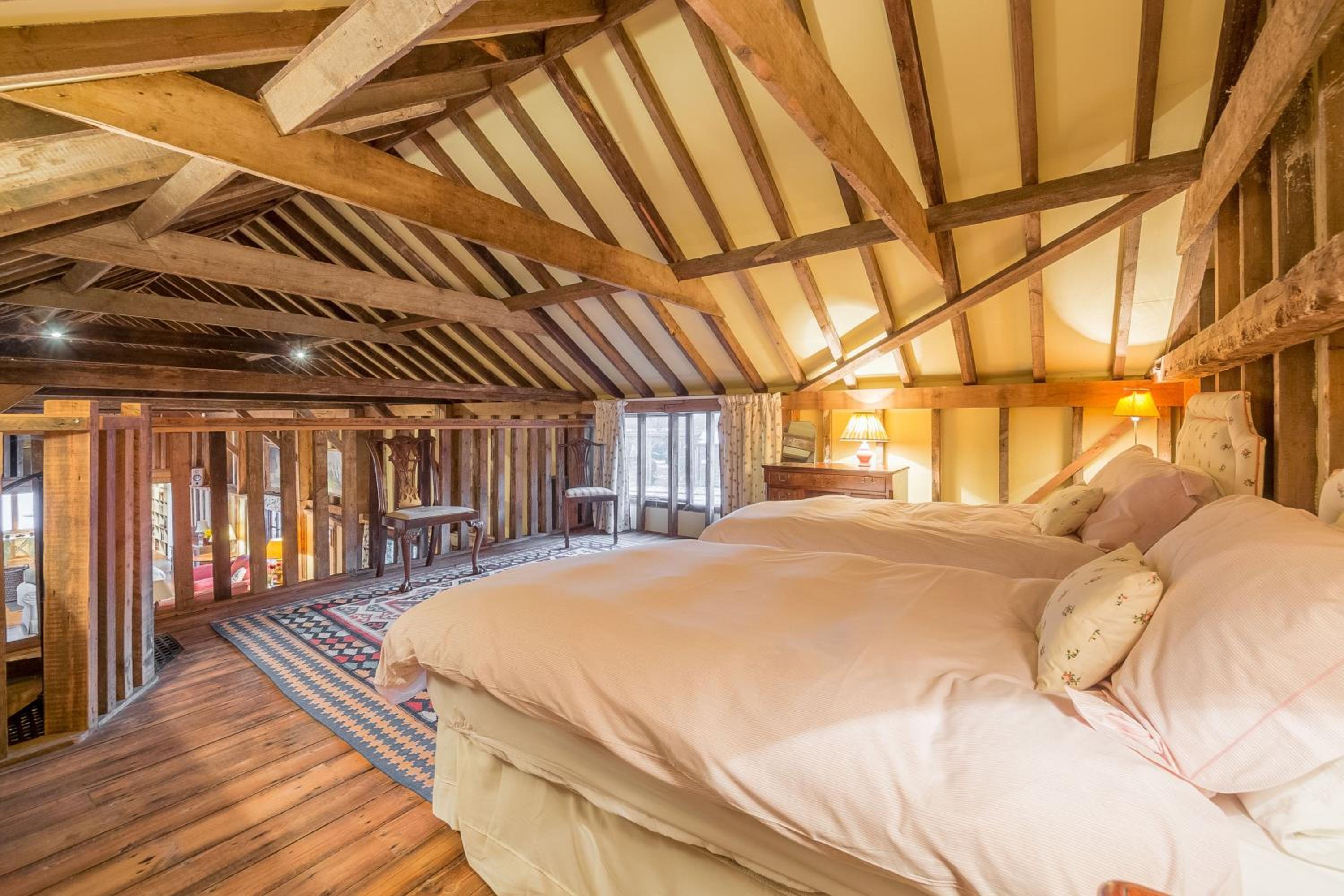 Rose and Court Barn view 2