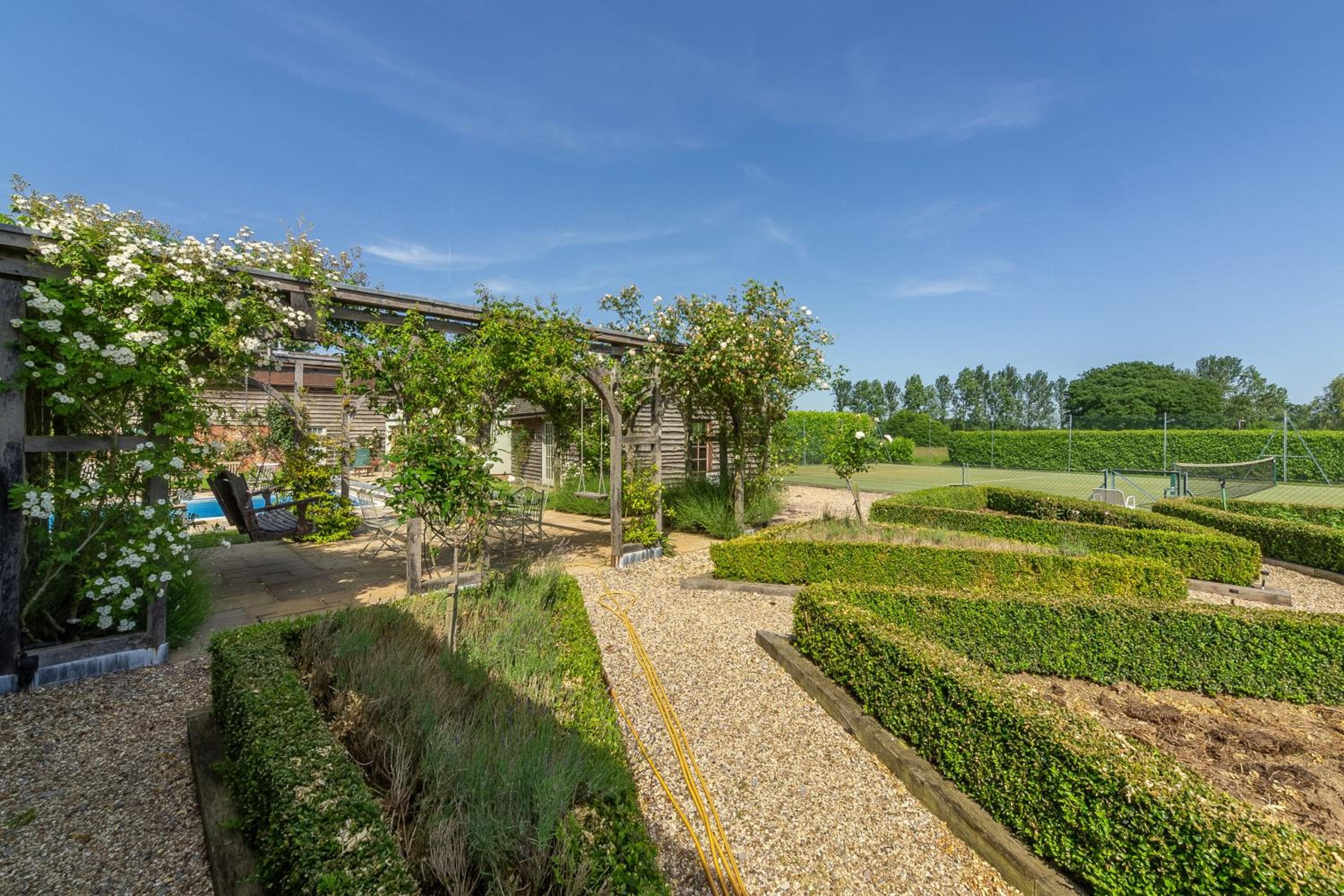 Rose and Court Barn view 3
