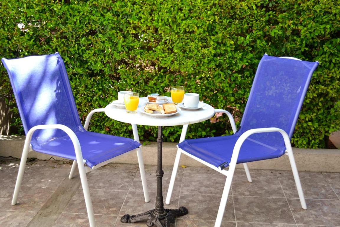 outdoor BBQ area