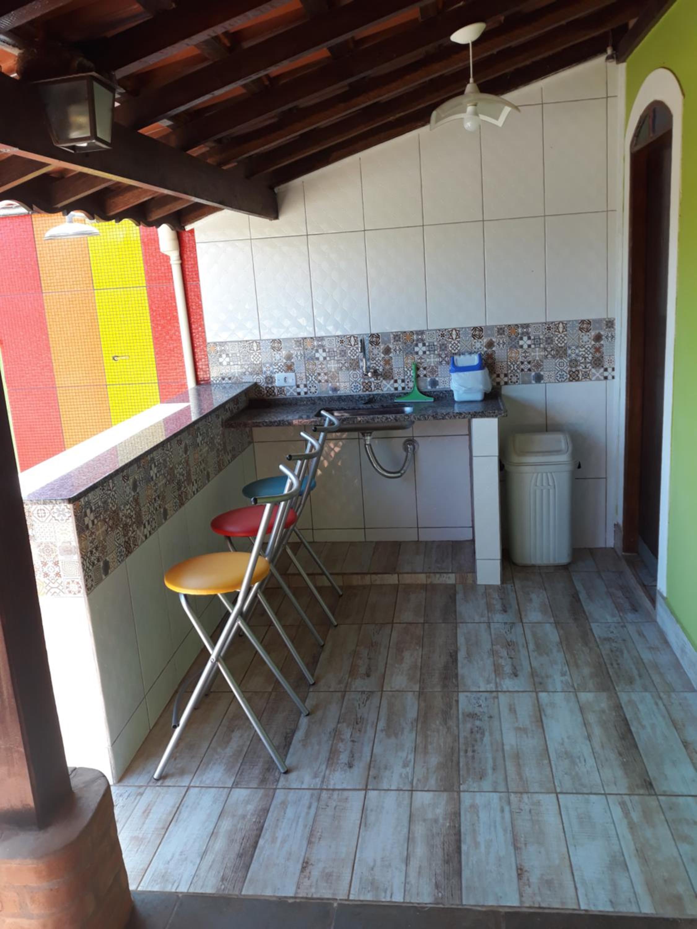 outdoor BBQ area