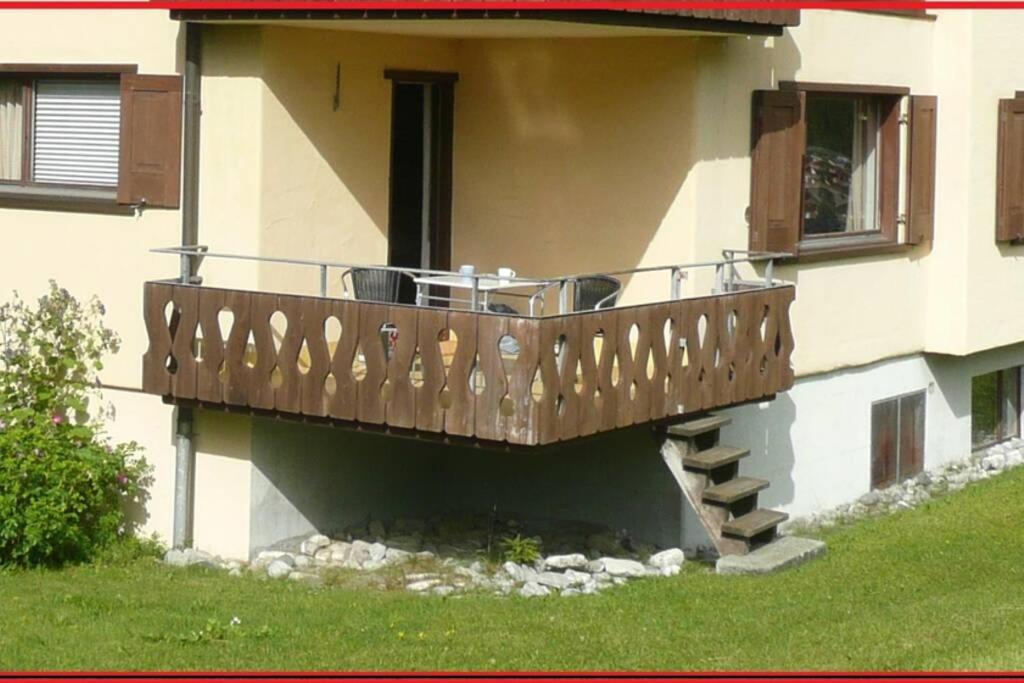 Appartement in Hus Signal met prachtig uitzicht op de bergen view 2